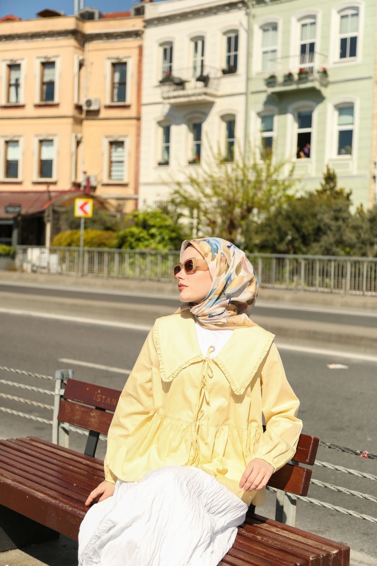 Cotton Eşarp CTTN01-02