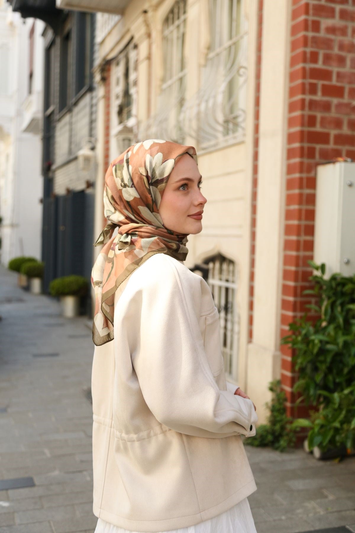 Cotton Eşarp CTTN01-05