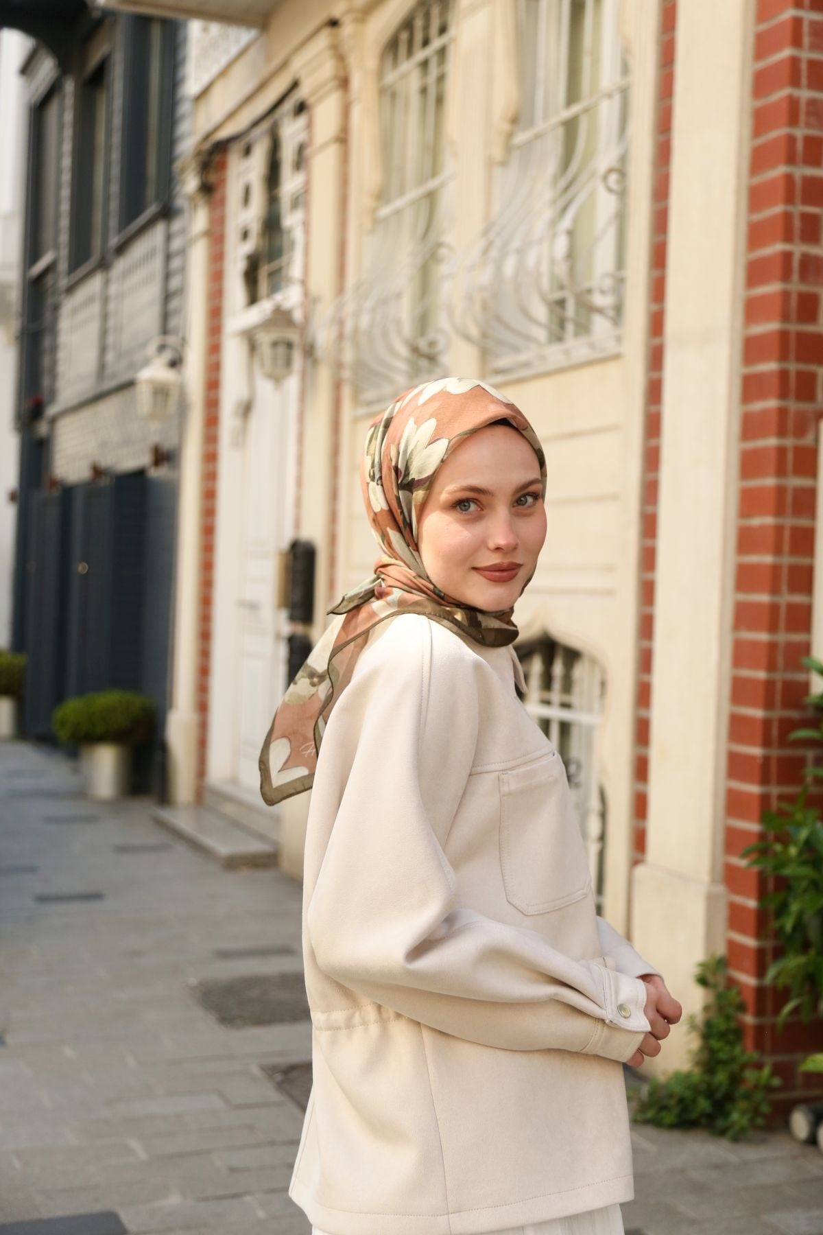 Cotton Eşarp CTTN01-05