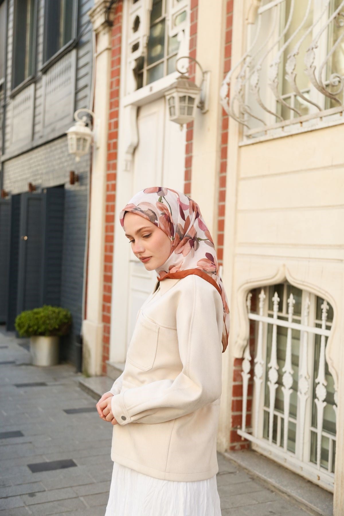 Cotton Eşarp CTTN01-06