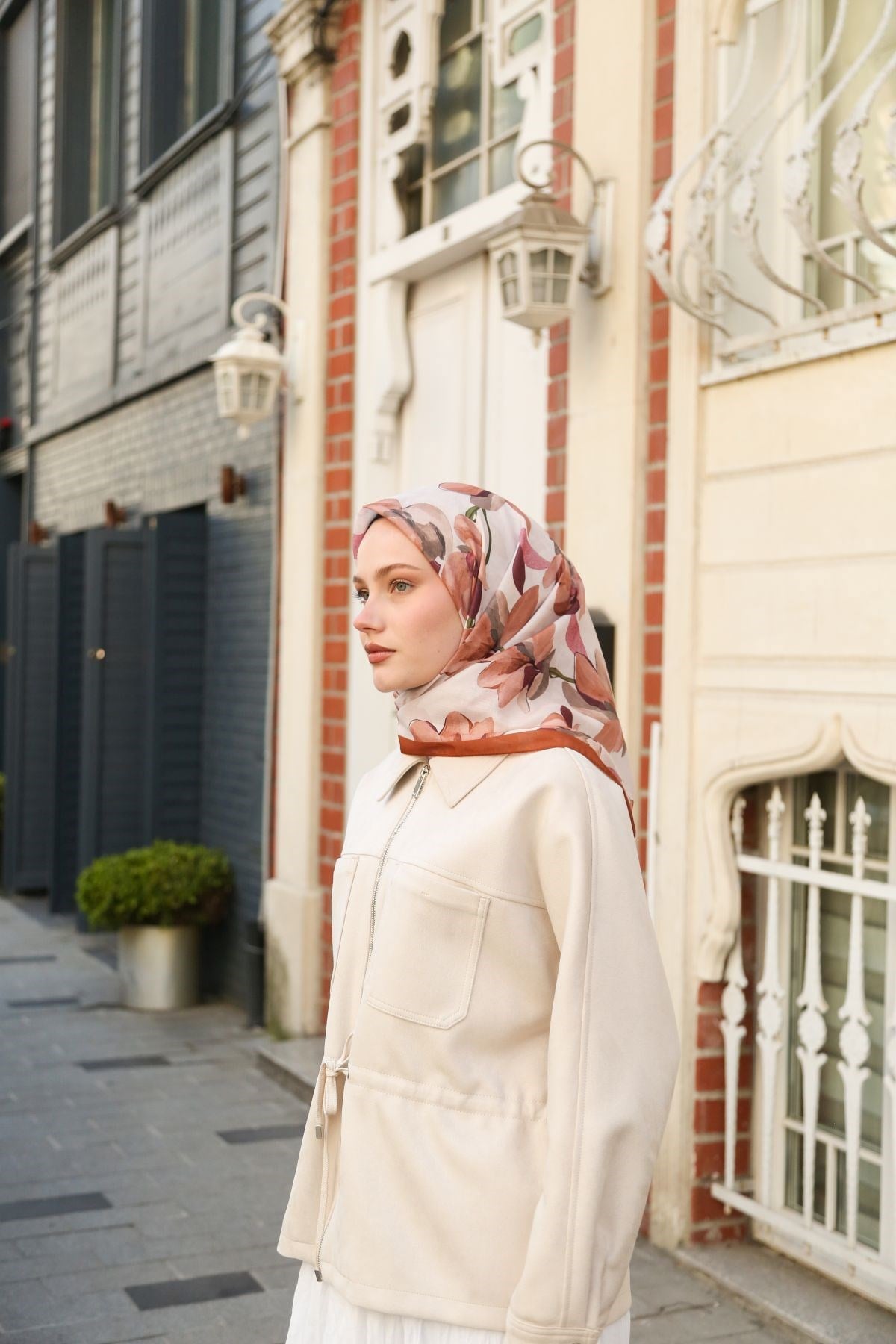 Cotton Eşarp CTTN01-06