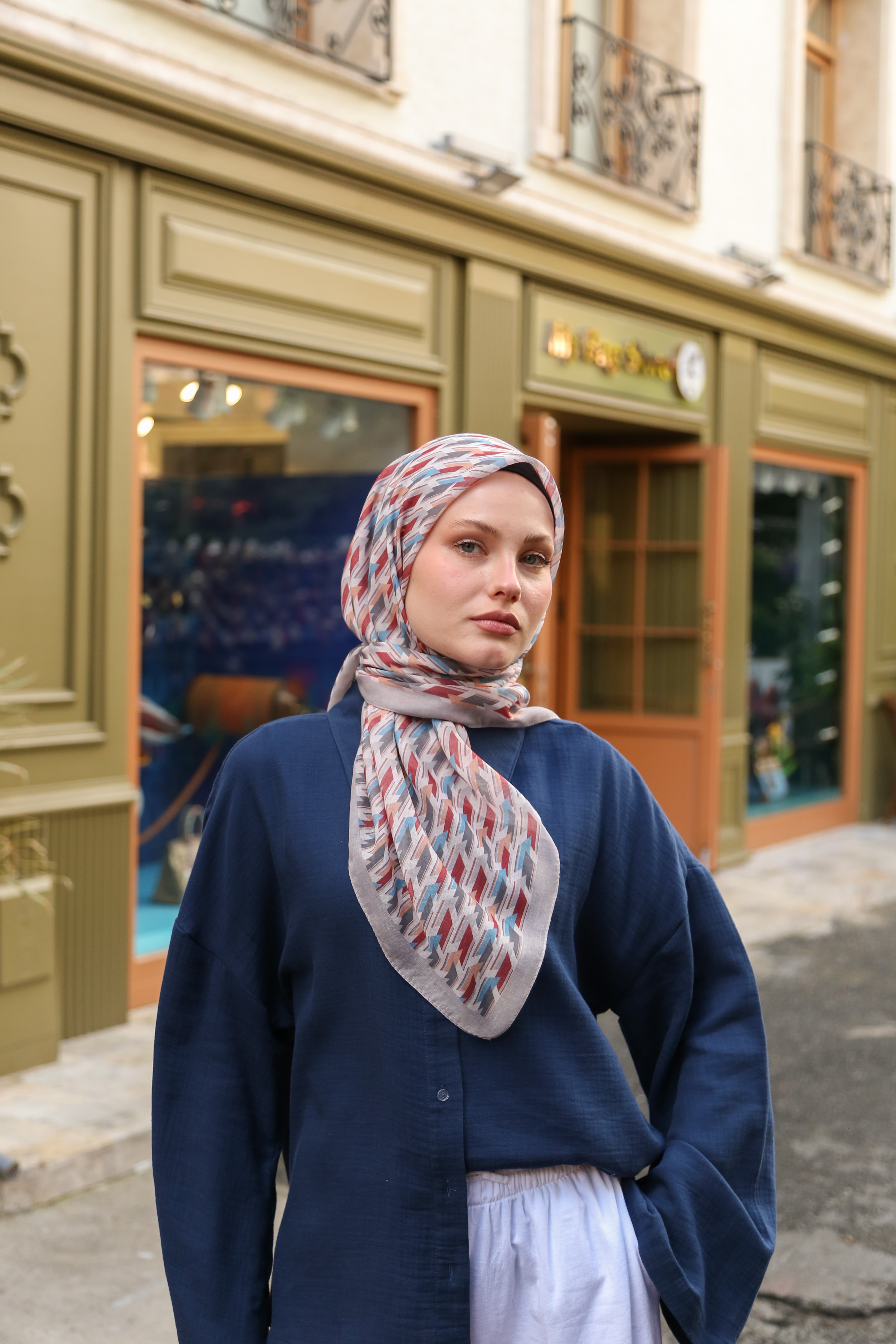 Cotton Eşarp CTTN02-02