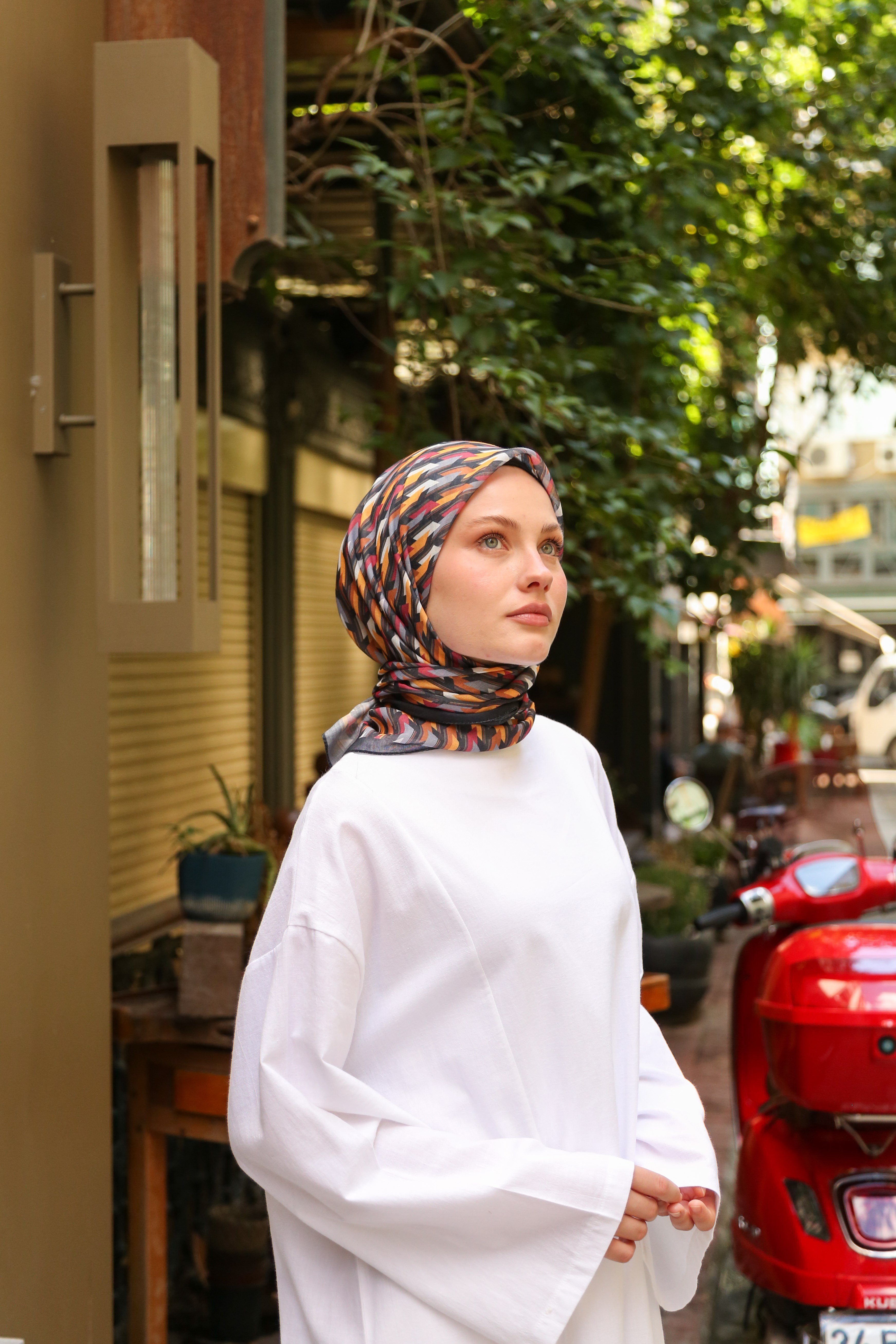 Cotton Eşarp CTTN02-04