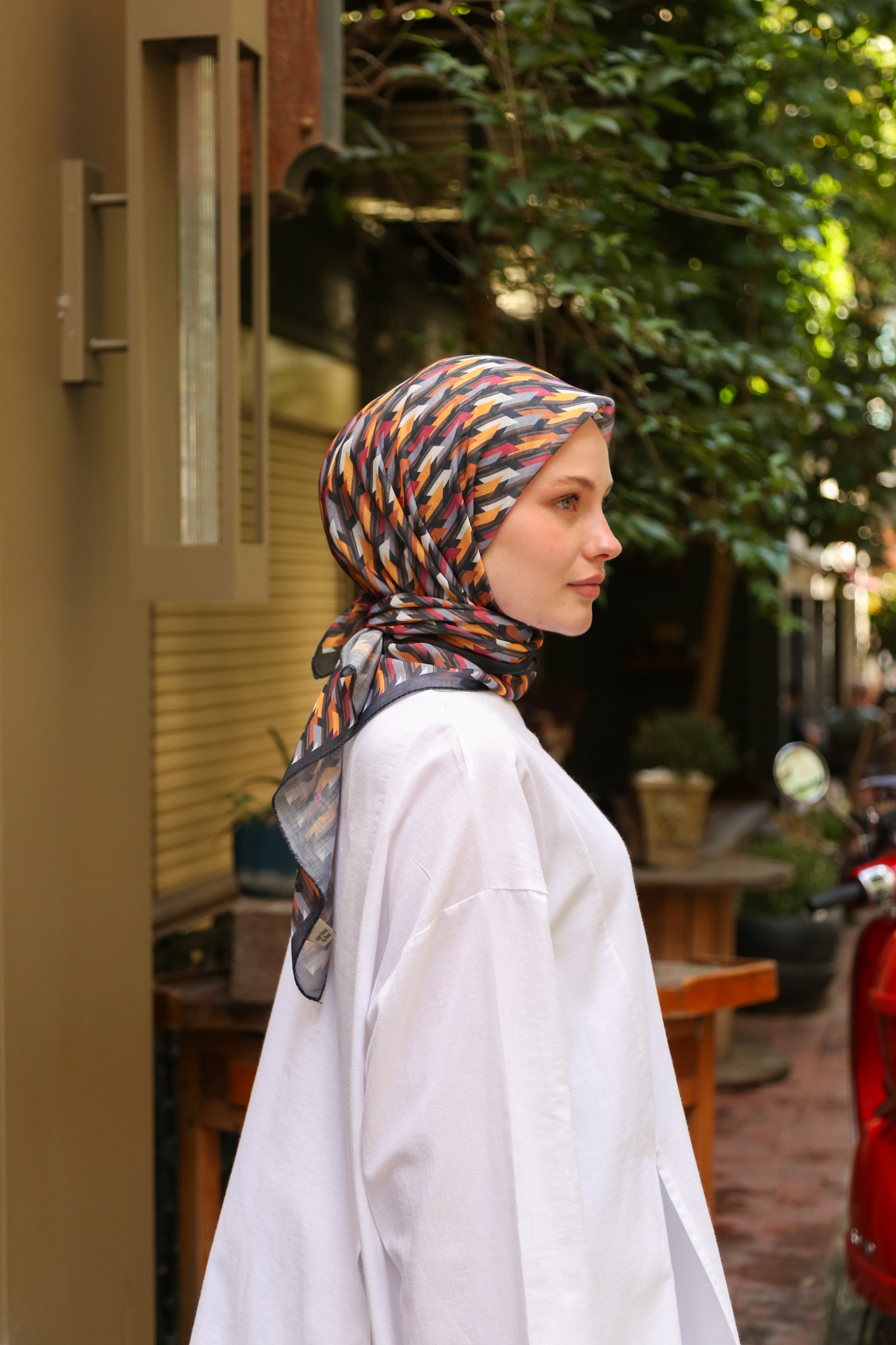 Cotton Eşarp CTTN02-04