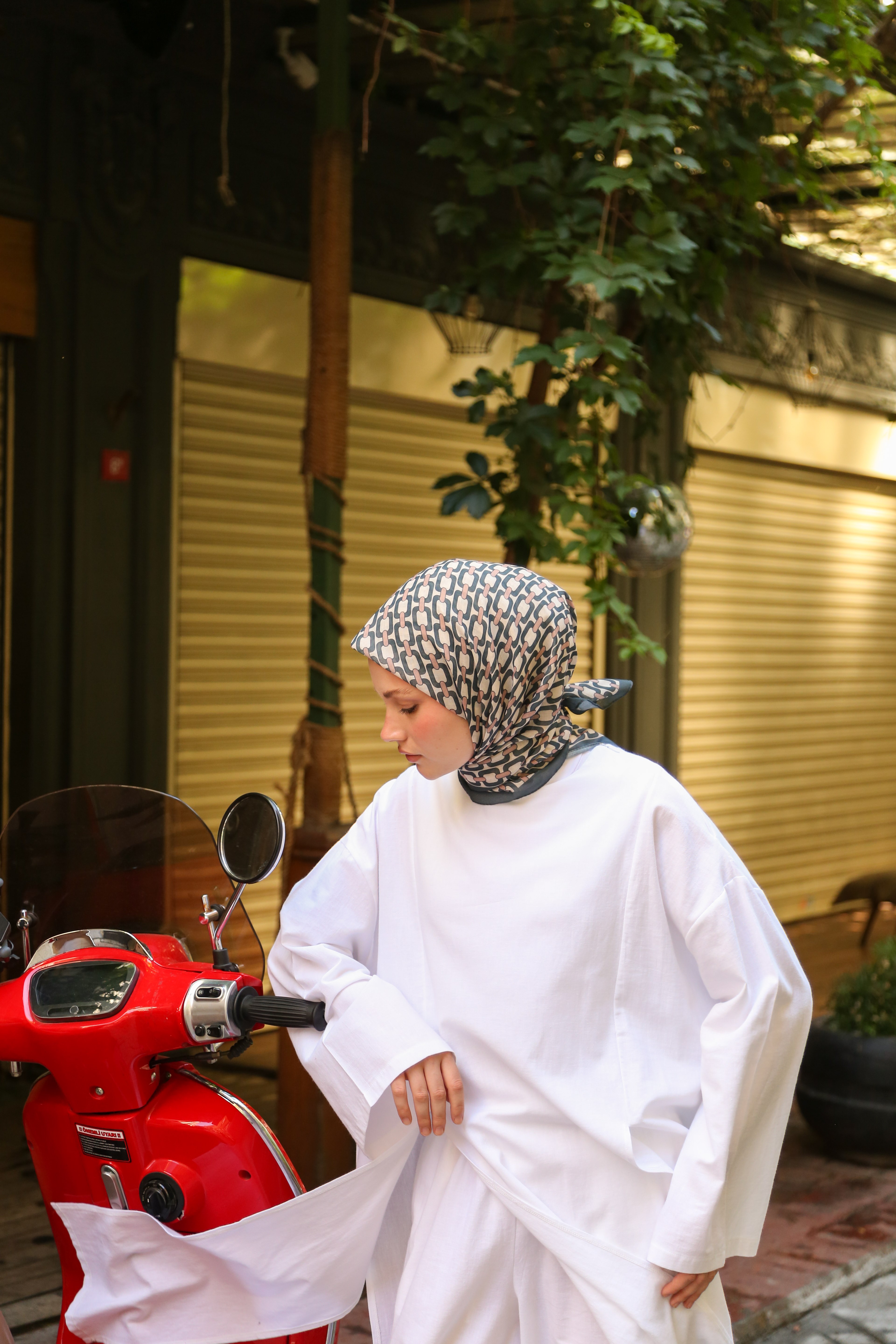 Cotton Eşarp CTTN03-01