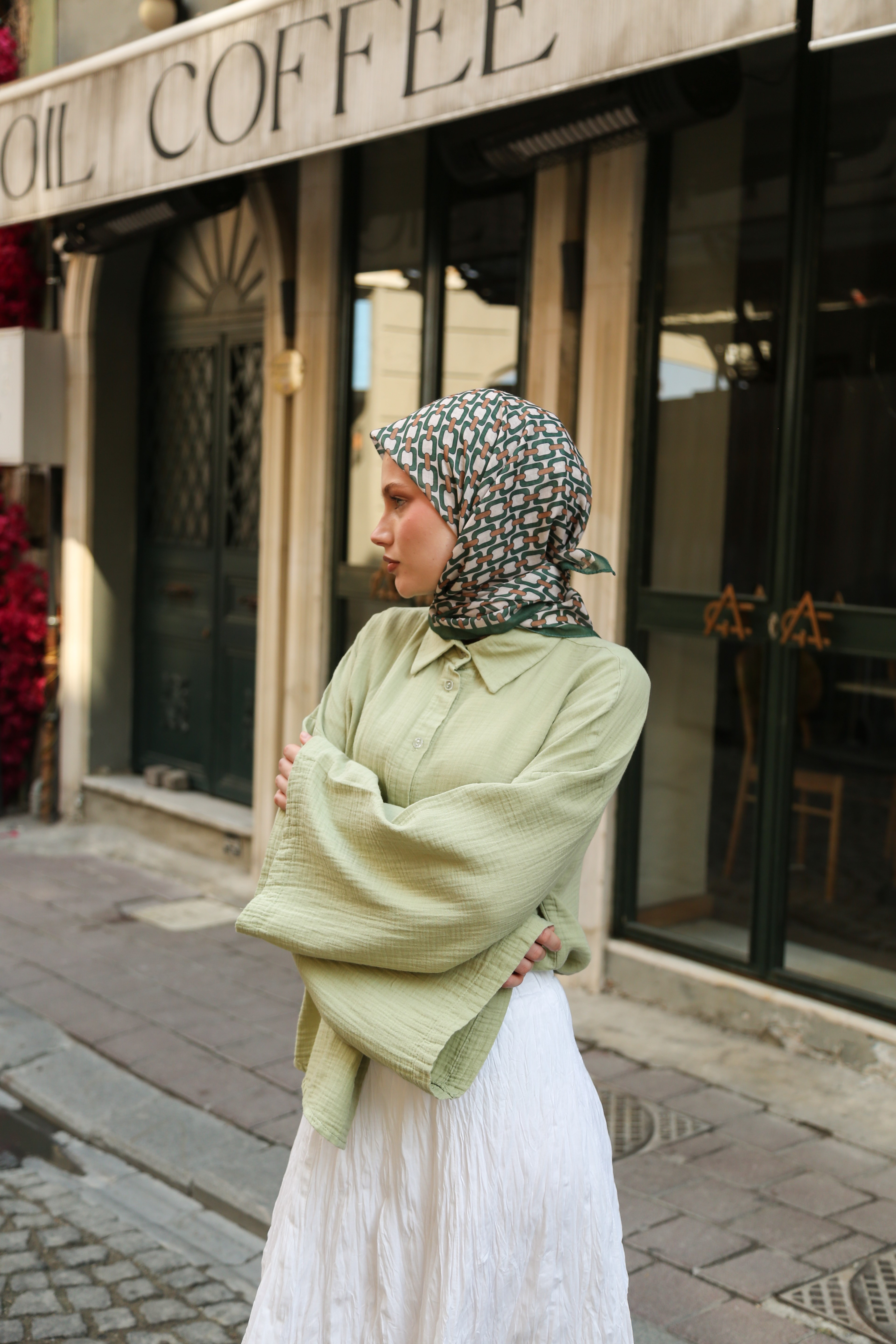 Cotton Eşarp CTTN03-03