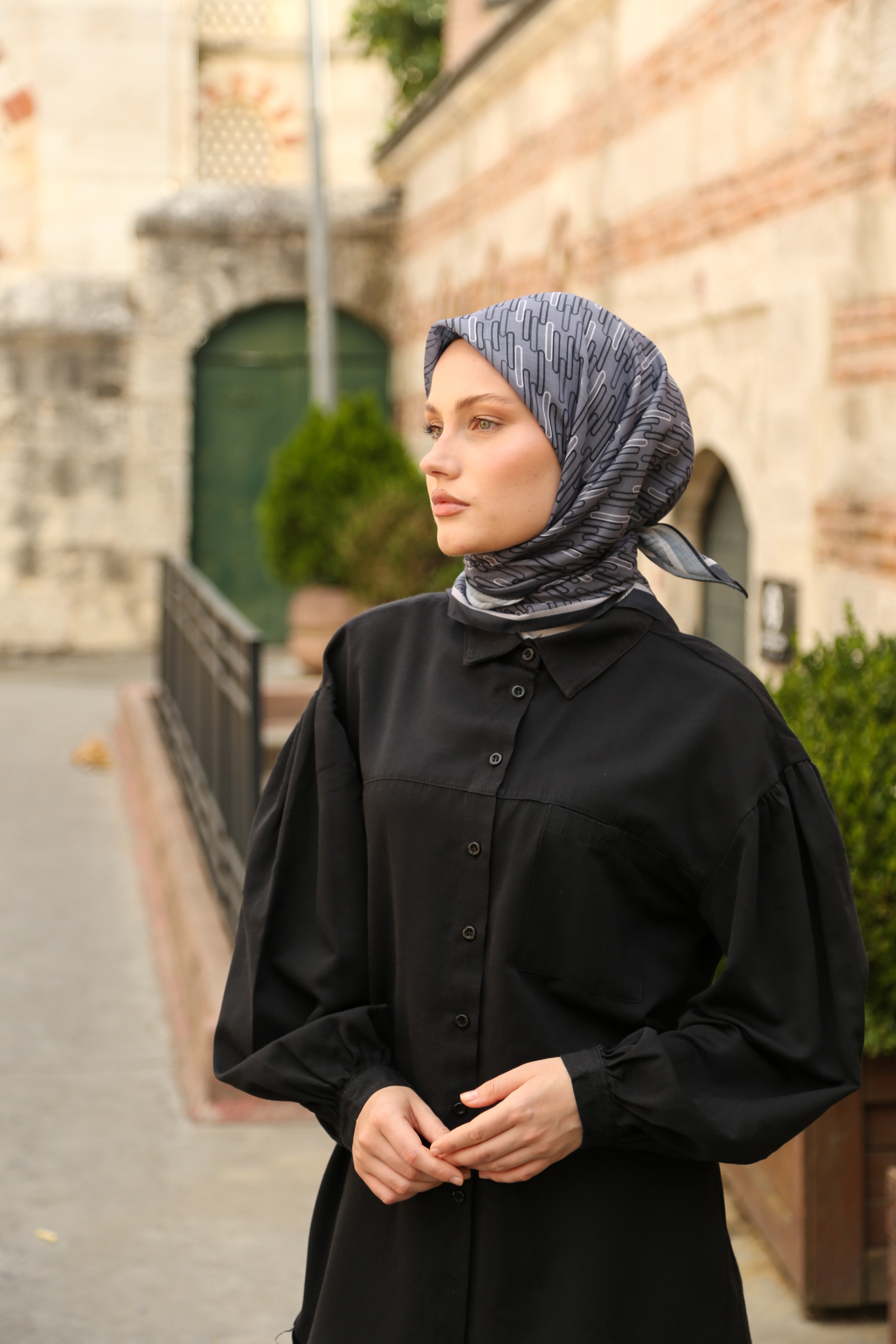 Cotton Eşarp CTTN04-05