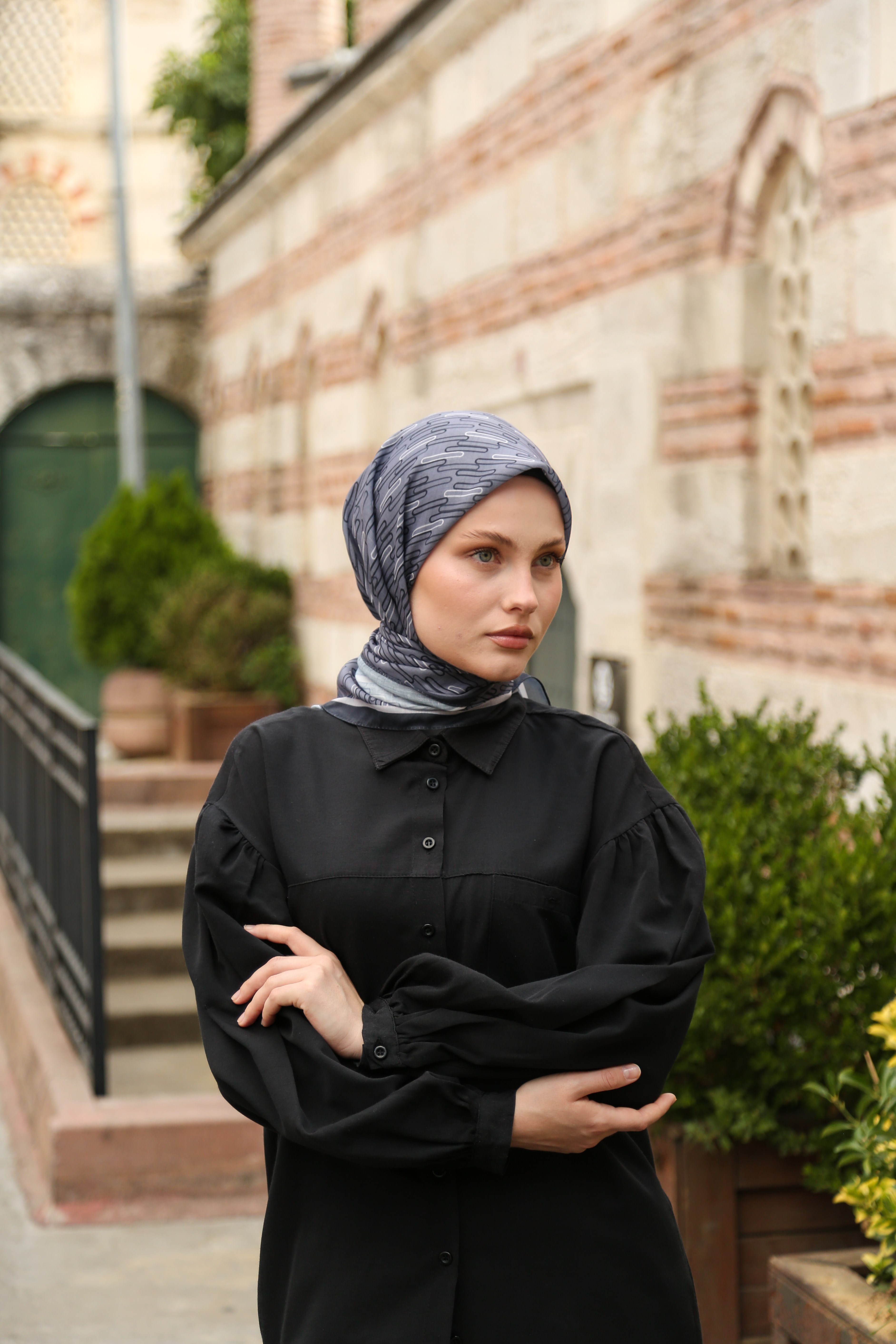 Cotton Eşarp CTTN04-05