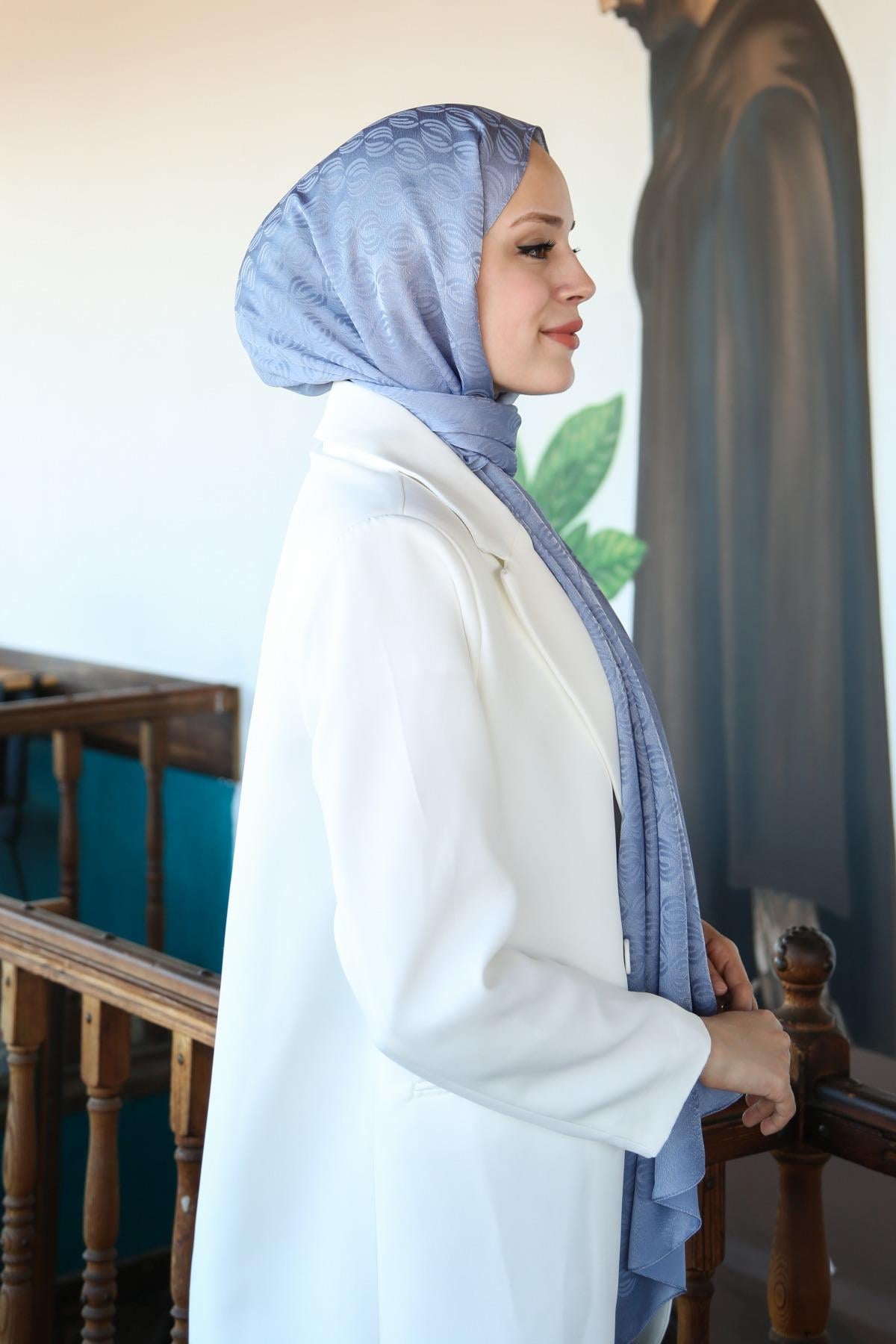 Jacquard Shawl JAKAV13-12