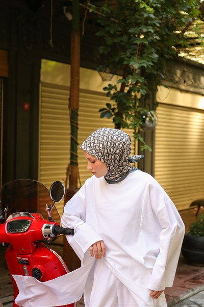 Cotton Eşarp CTTN03-01