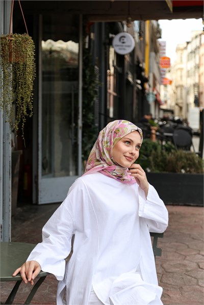 Hint İpek  Cotton Eşarp CTTN05-03