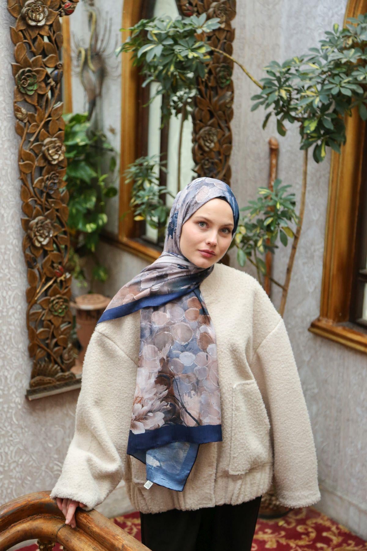 Hint İpek  Bambu Şal BMBV05-07