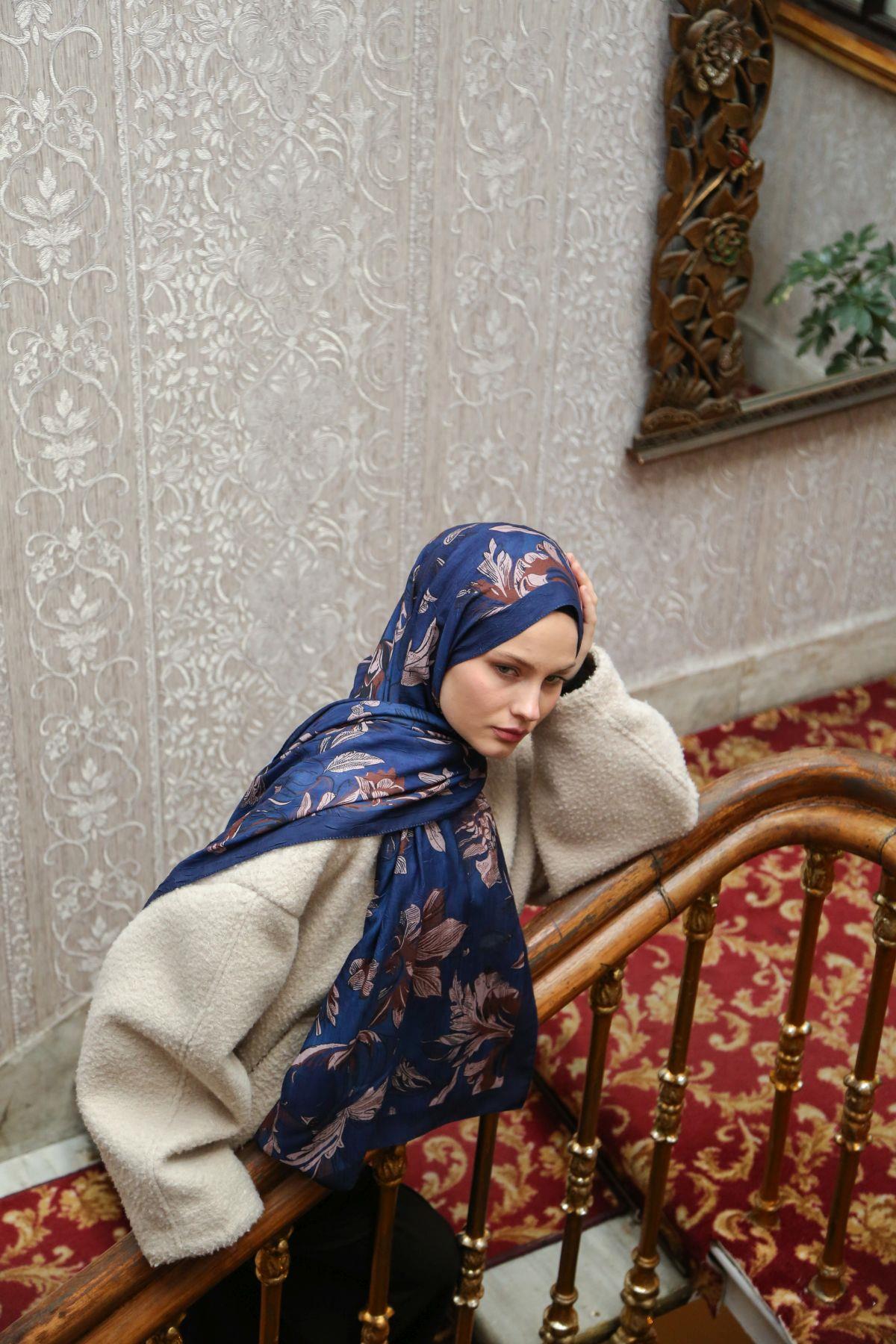 Hint İpek  Bambu Şal BMBV06-07
