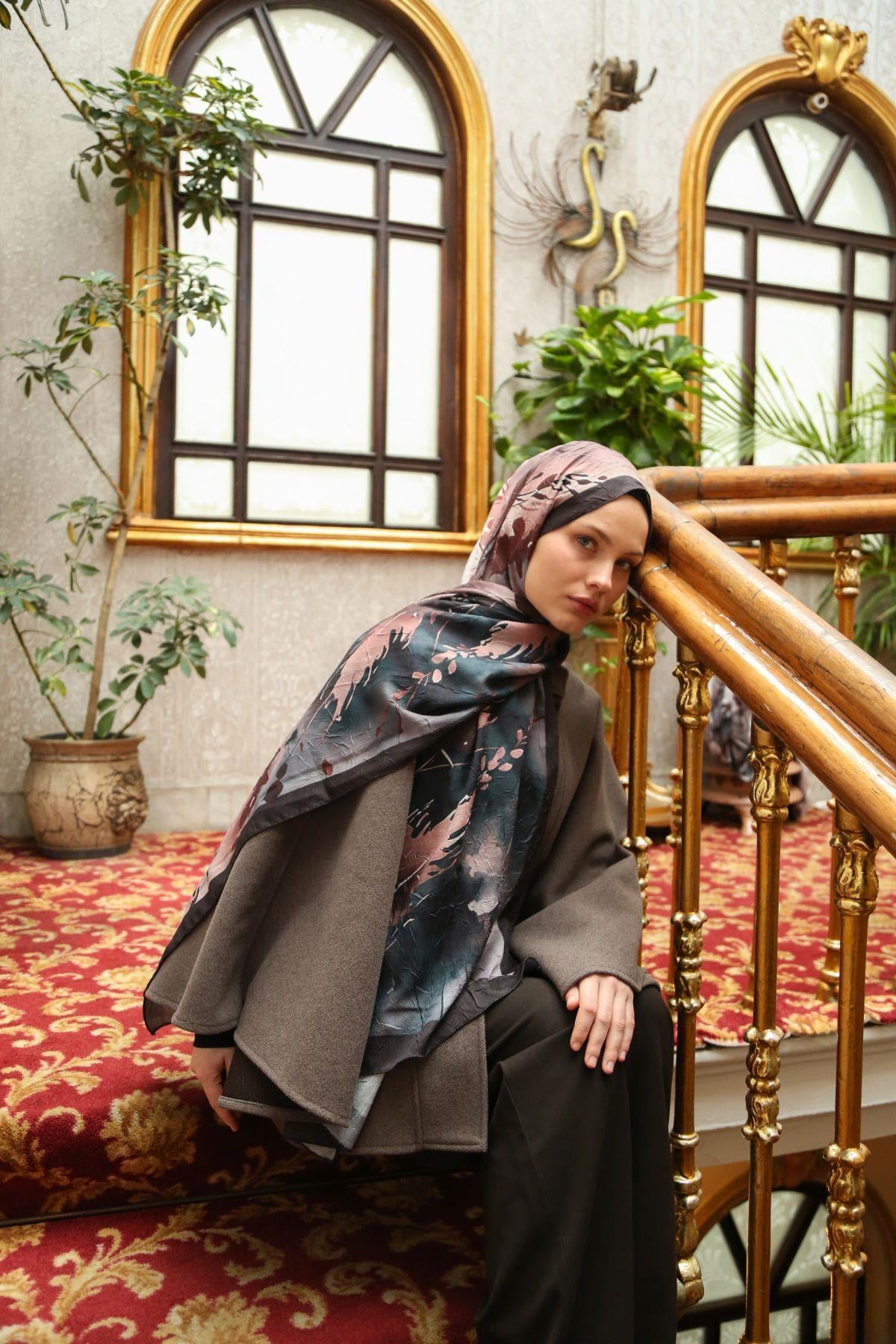 Hint İpek  Bambu Şal BMBV07-04