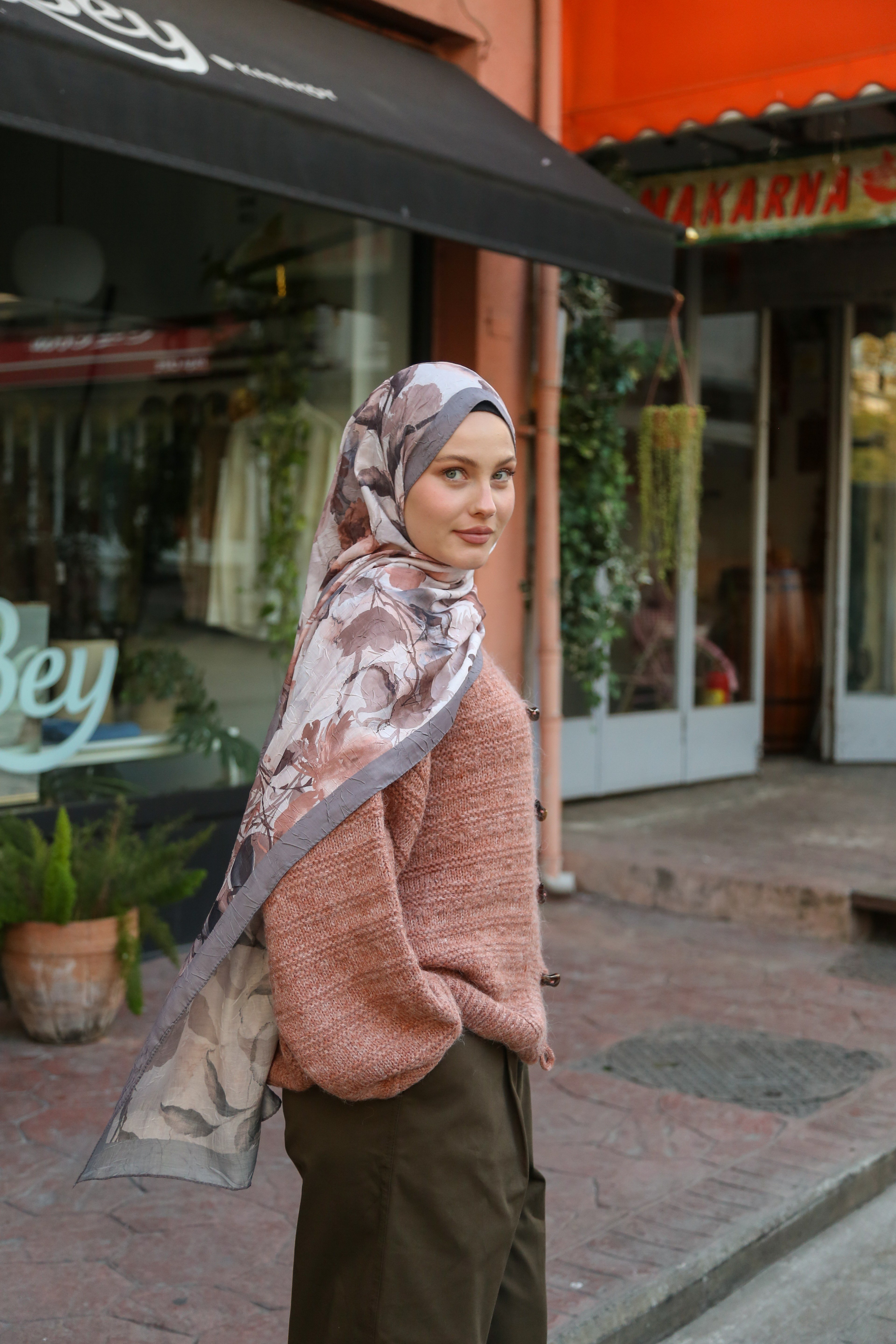 Hint İpek  Bambu Şal BMBV08-03