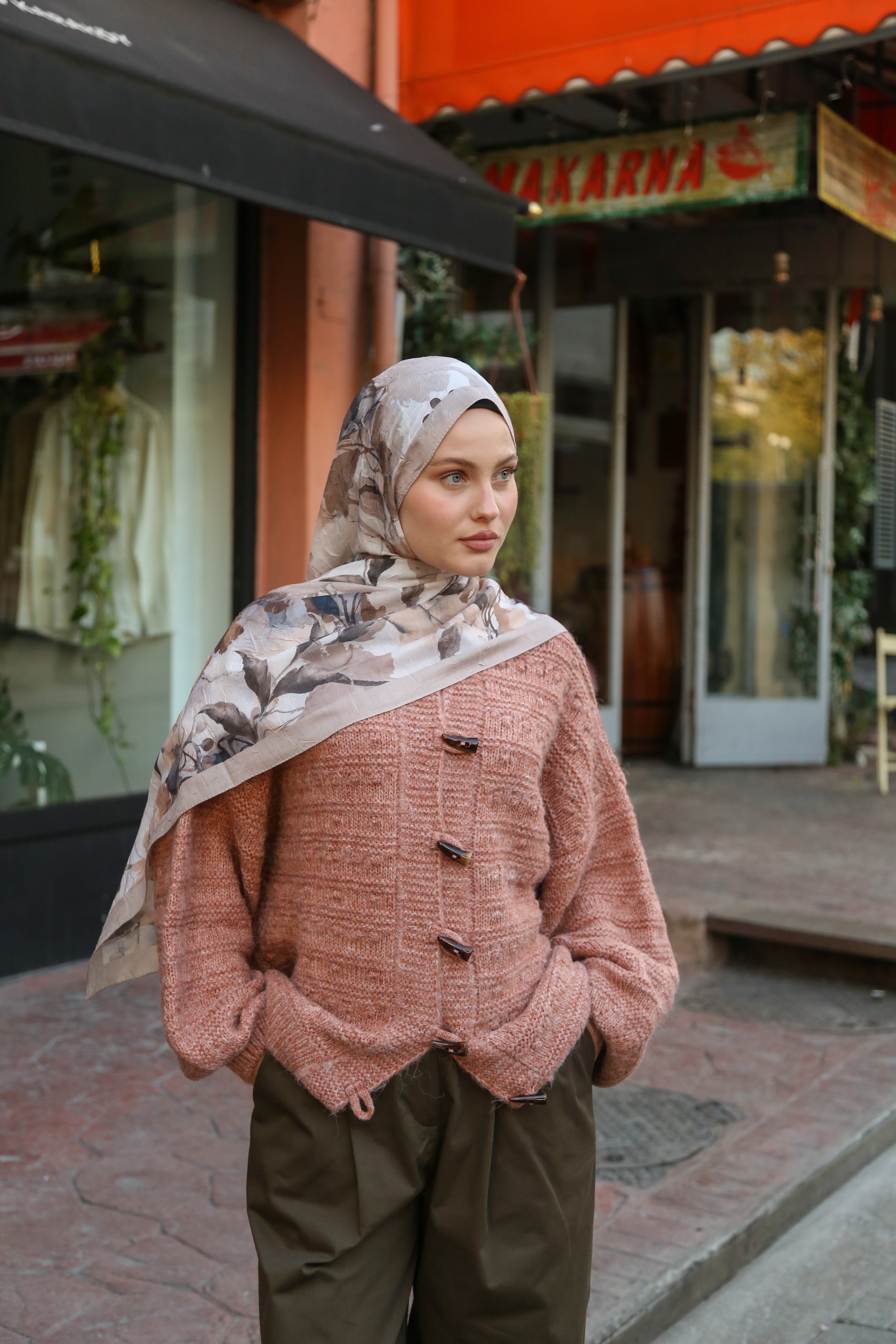 Hint İpek  Bambu Şal BMBV08-04