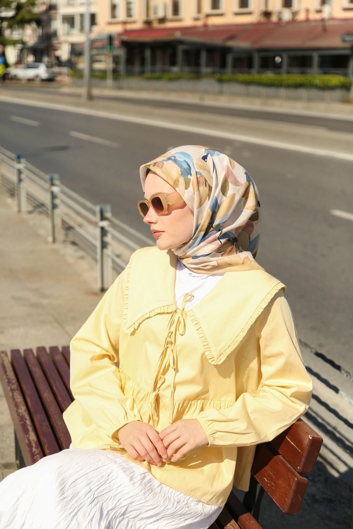 Hint İpek  Cotton Eşarp CTTN01-02