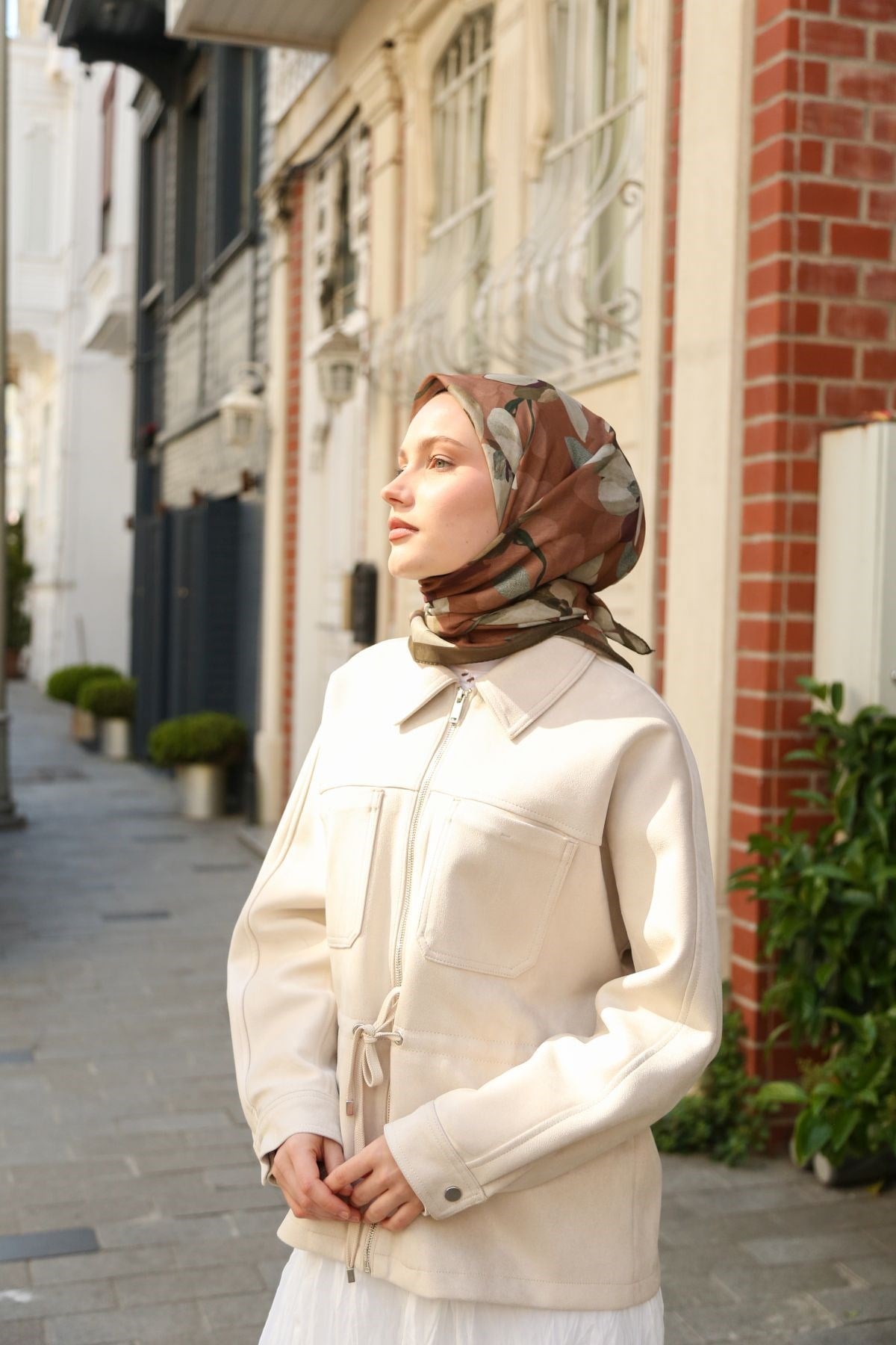 Hint İpek  Cotton Eşarp CTTN01-05