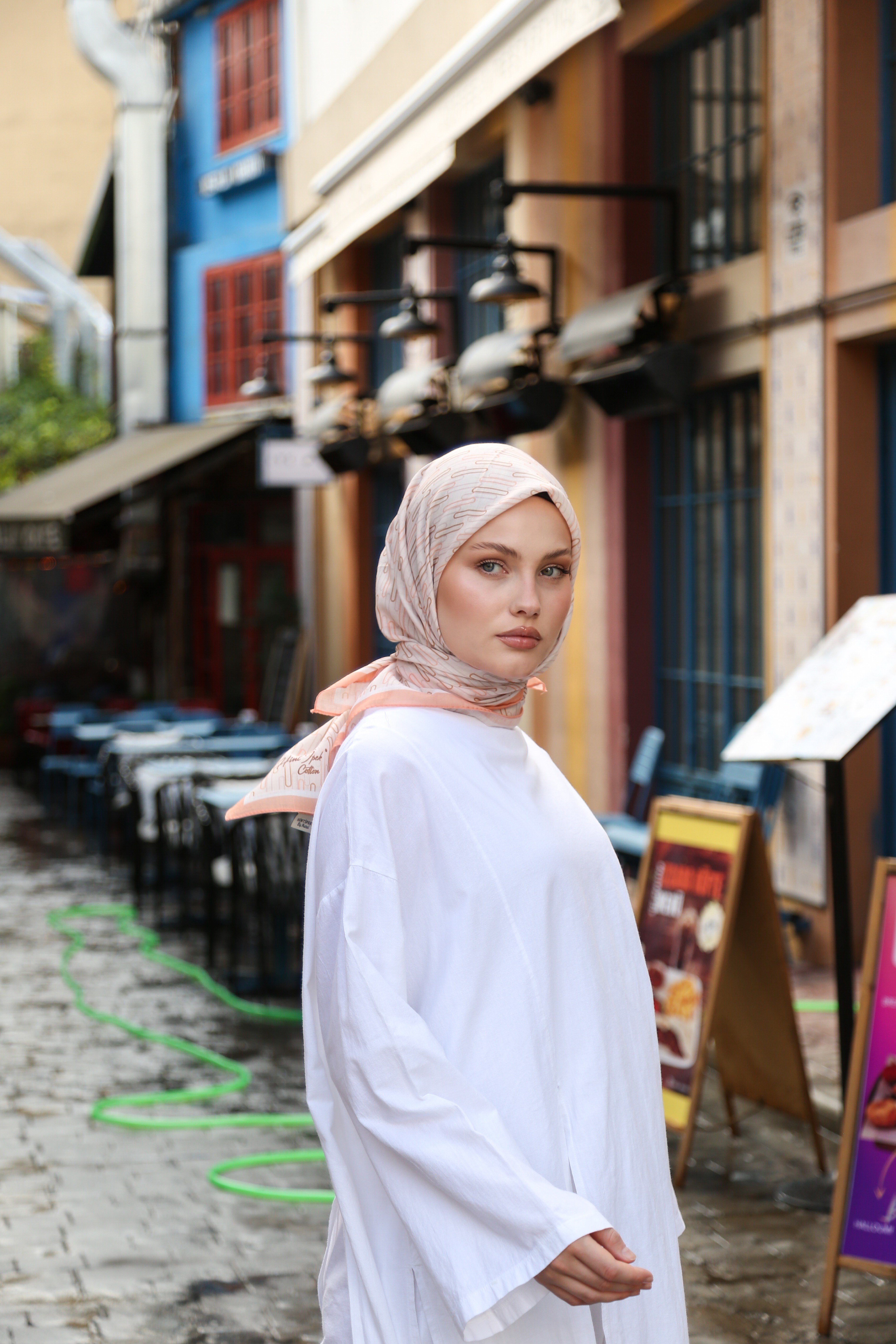 Hint İpek  Cotton Eşarp CTTN04-04