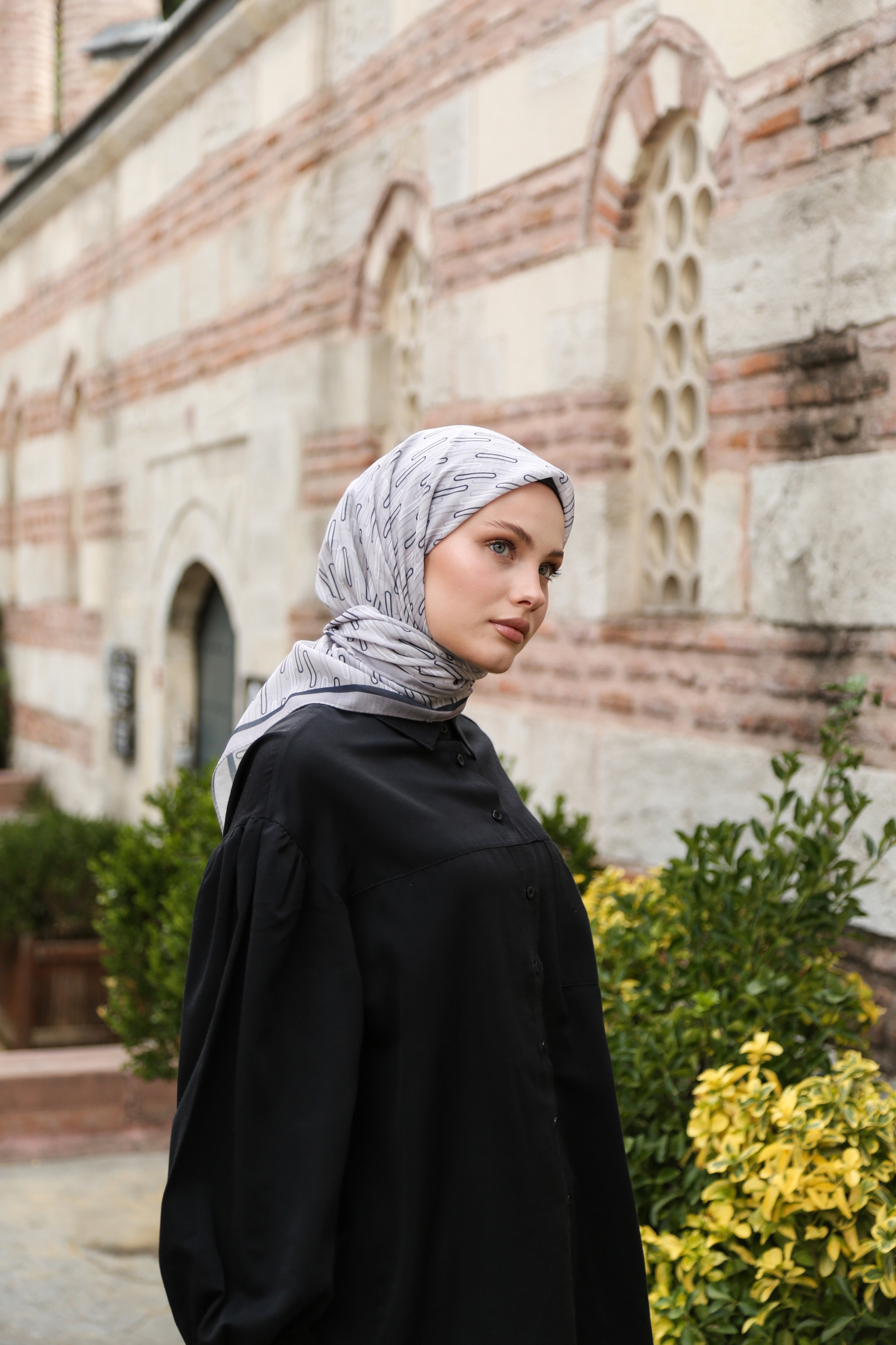 Hint İpek  Cotton Eşarp CTTN04-07