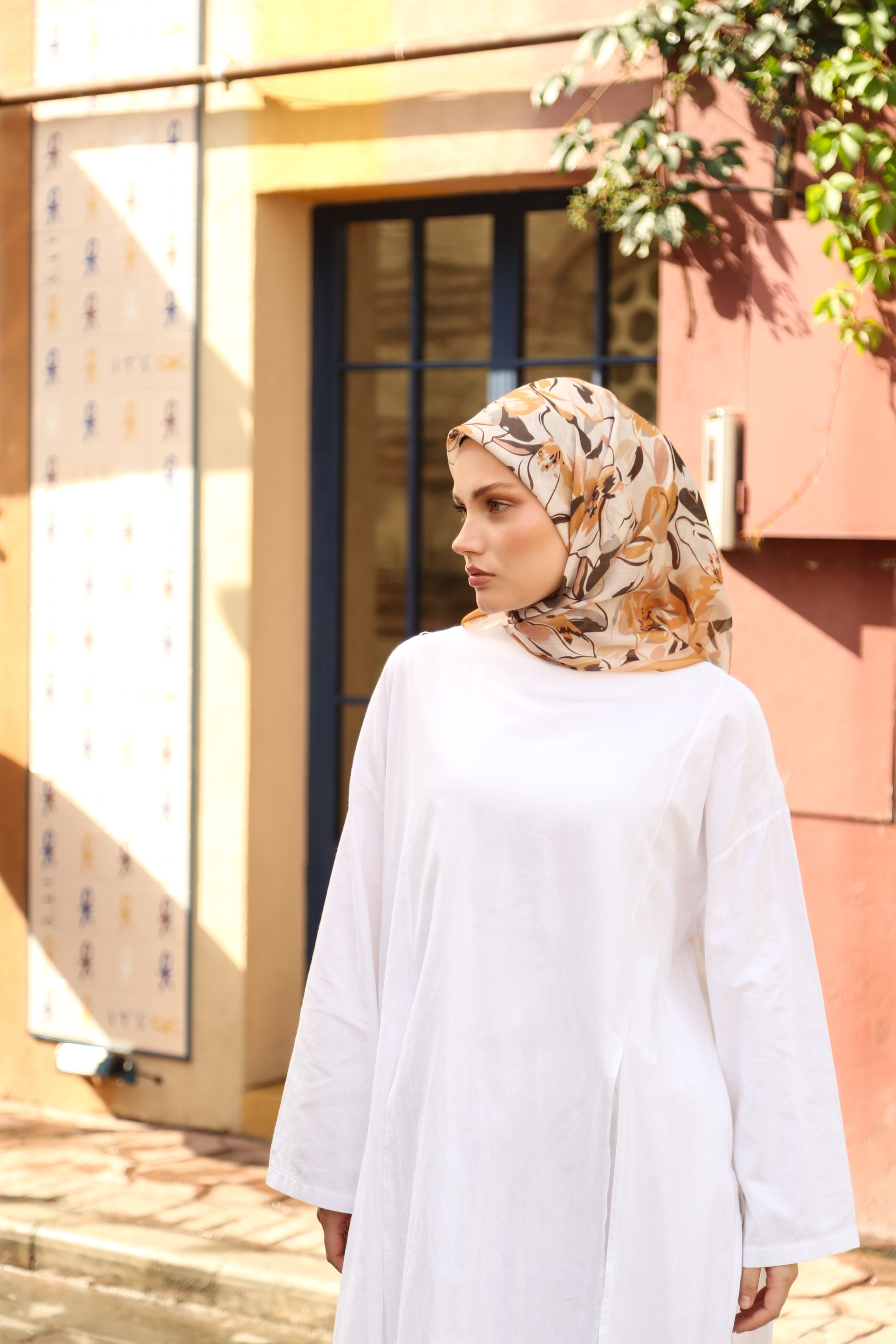 Hint İpek  Cotton Eşarp CTTN05-04