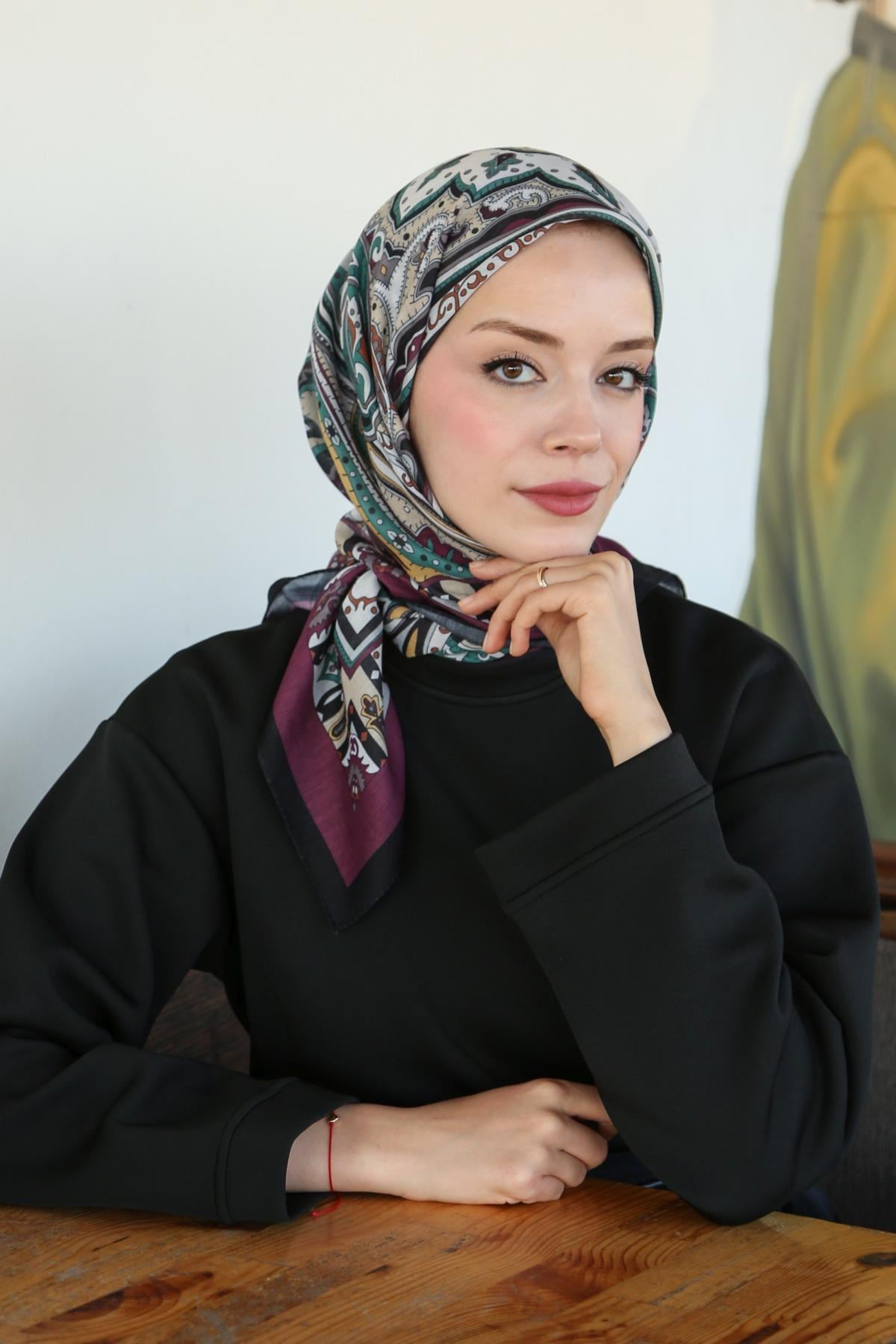 Hint İpek  Loft Eşarp LOFTV01-01