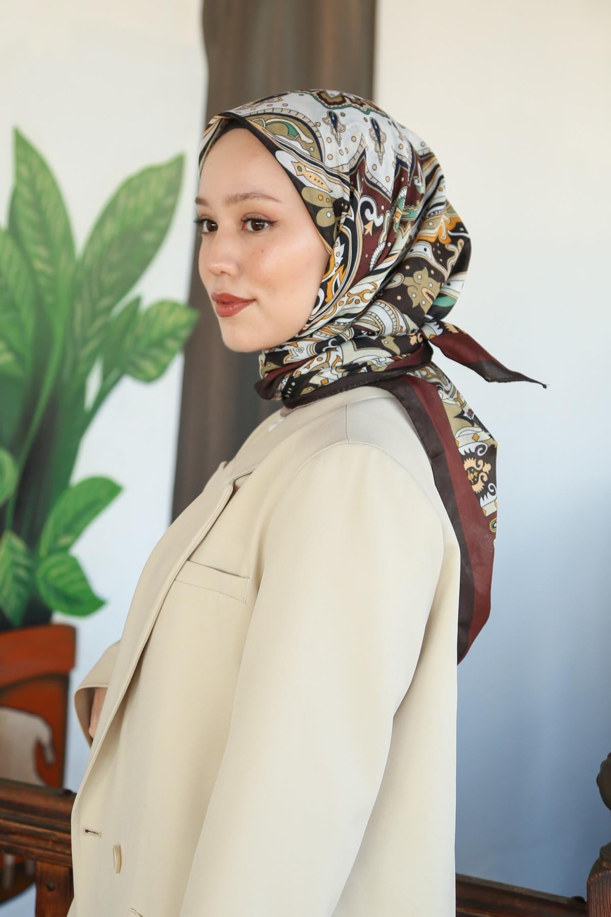 Hint İpek  Loft Eşarp LOFTV01-05