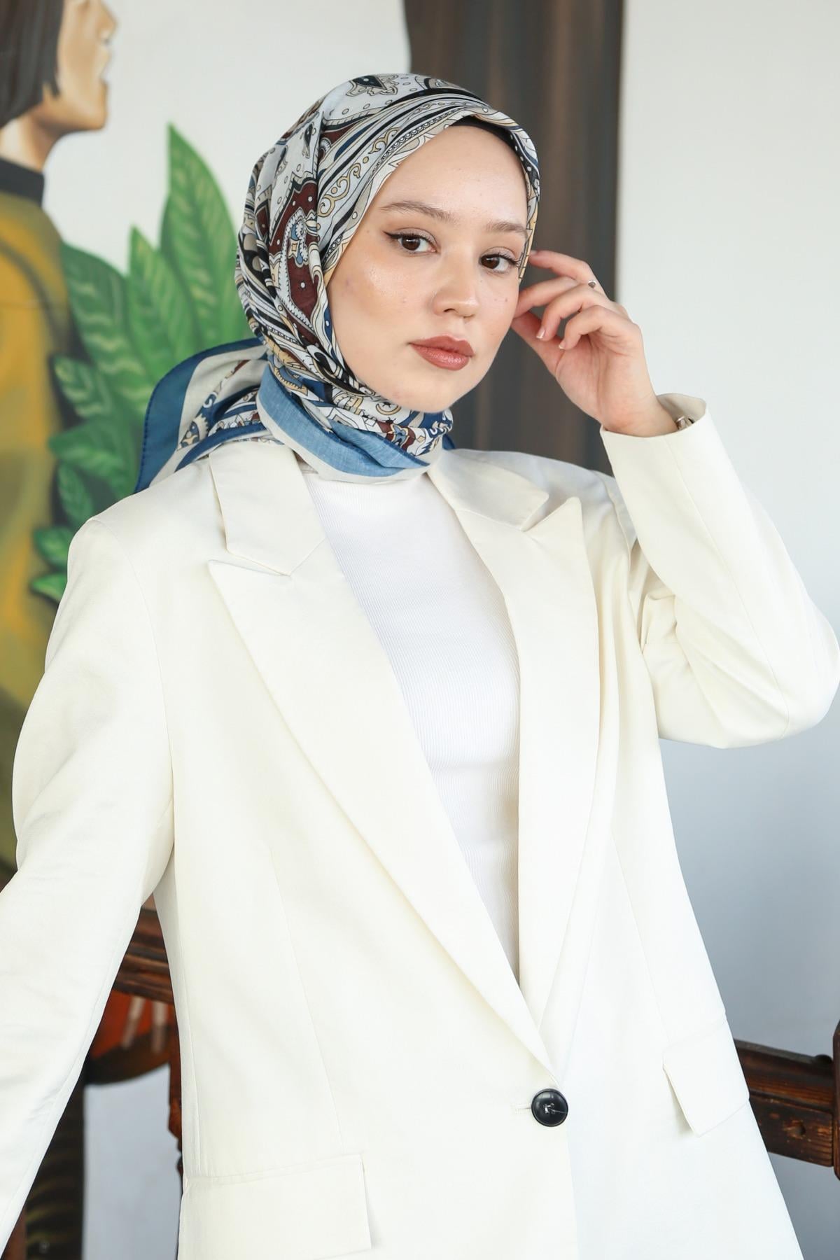 Hint İpek  Loft Eşarp LOFTV01-09