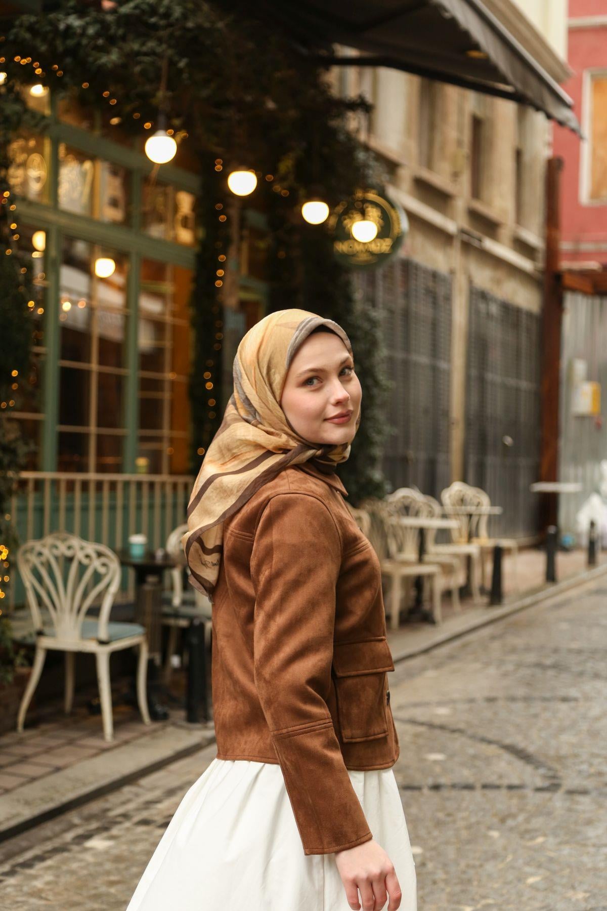 Hint İpek  Modal Eşarp MDLV09-06