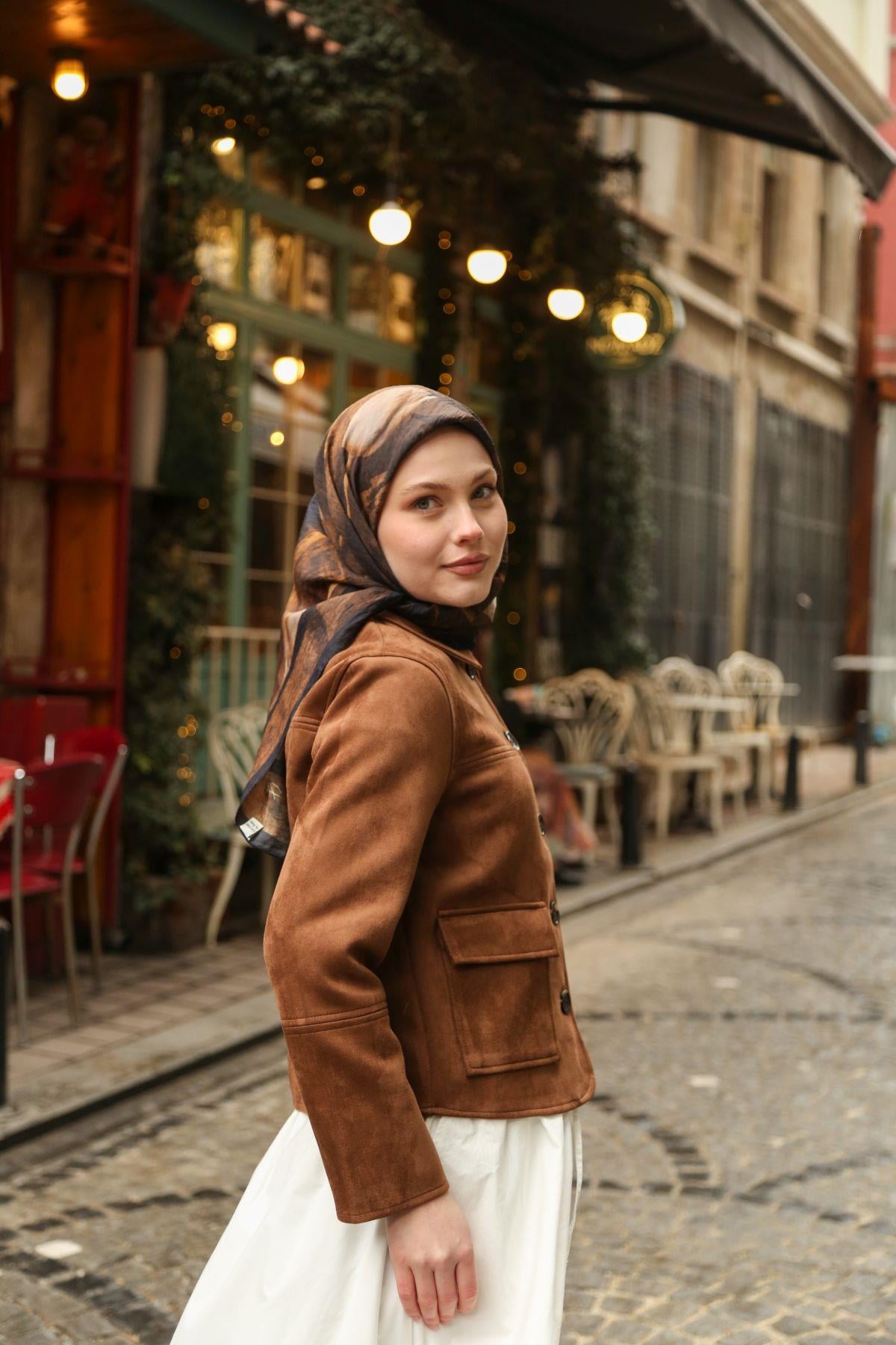 Hint İpek  Modal Eşarp MDLV09-07