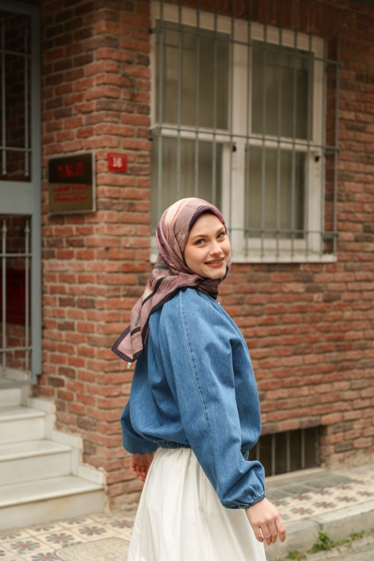 Hint İpek  Modal Eşarp MDLV09-08