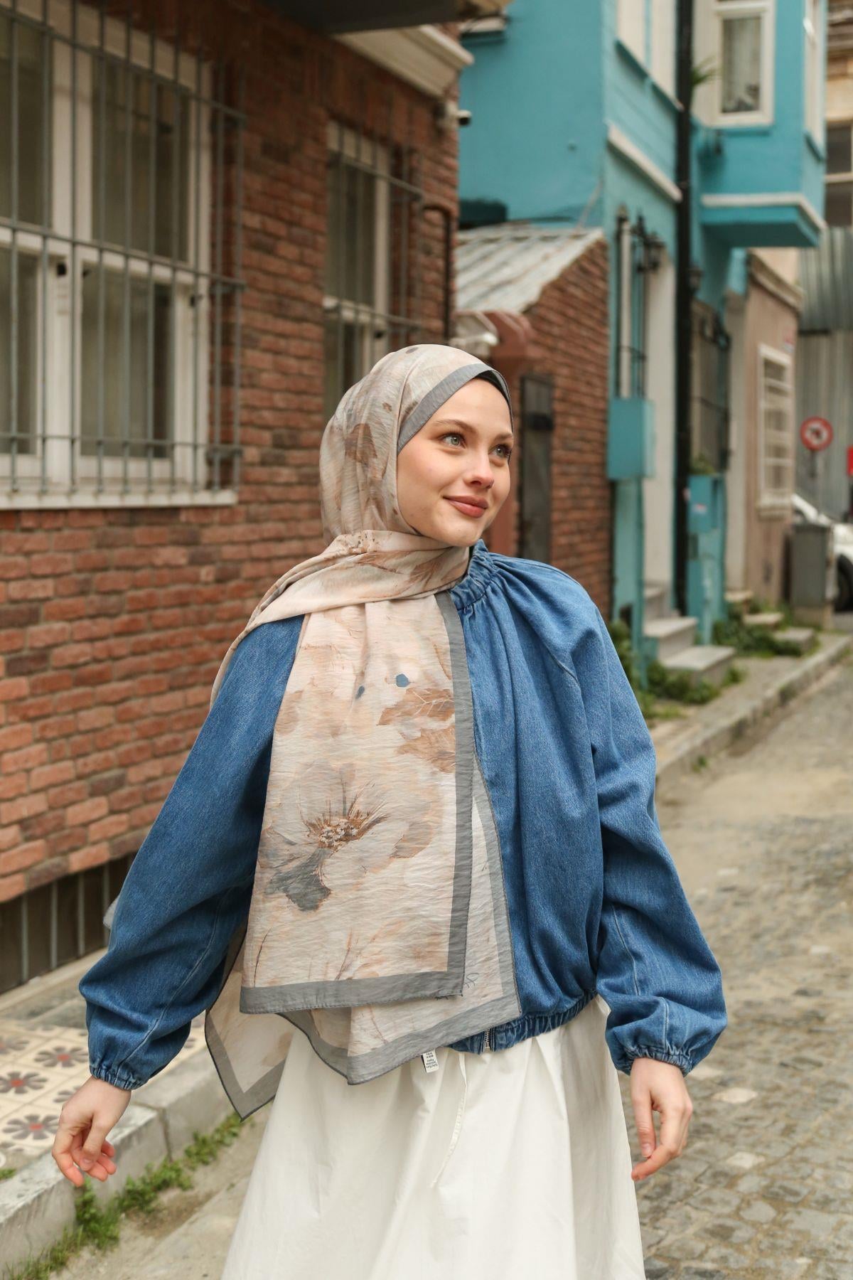 Hint İpek  Modal Şal MDLV08-03