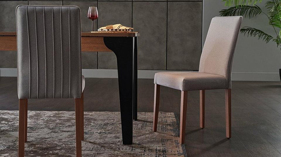 Monaco Sandalye 4077 2 li Bej