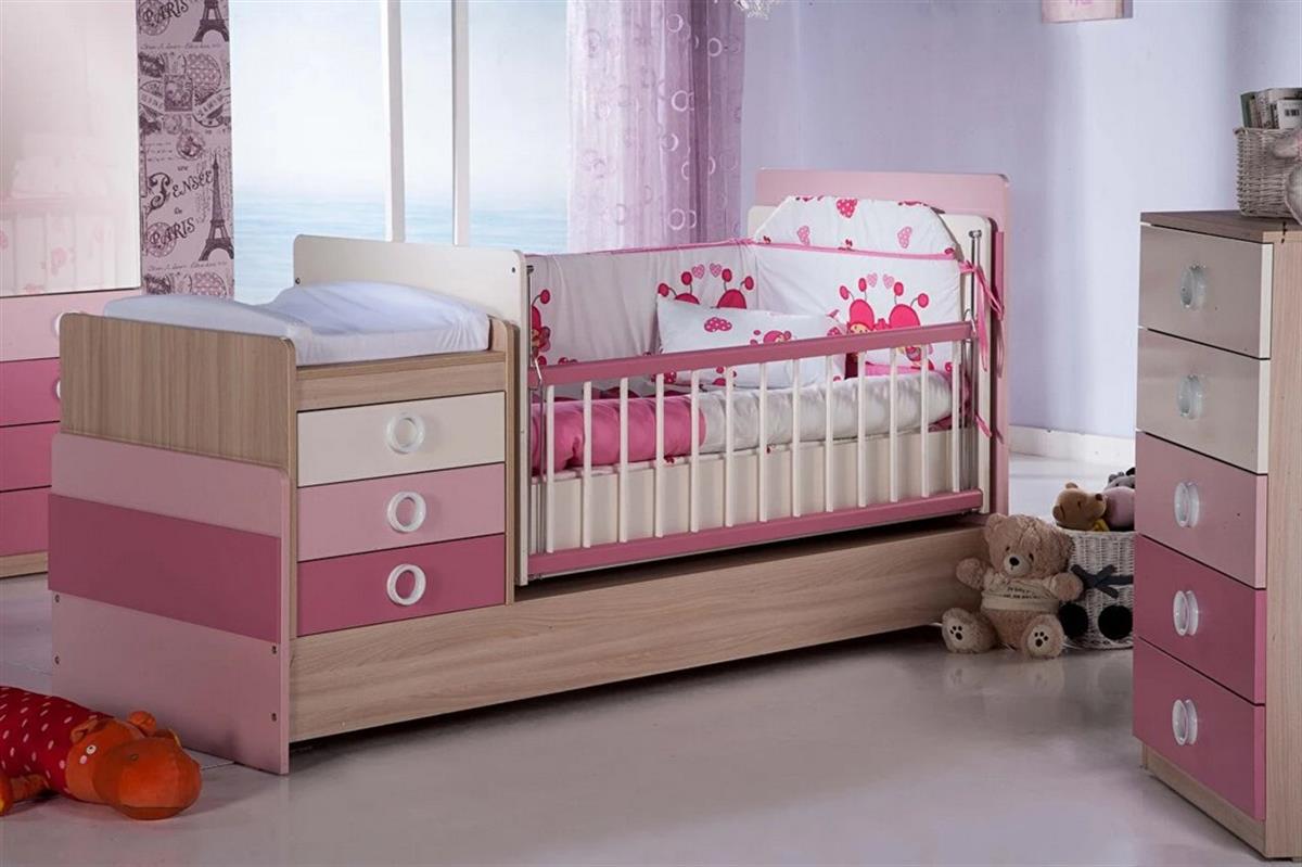 Portivo Bebek Odası - Pembe