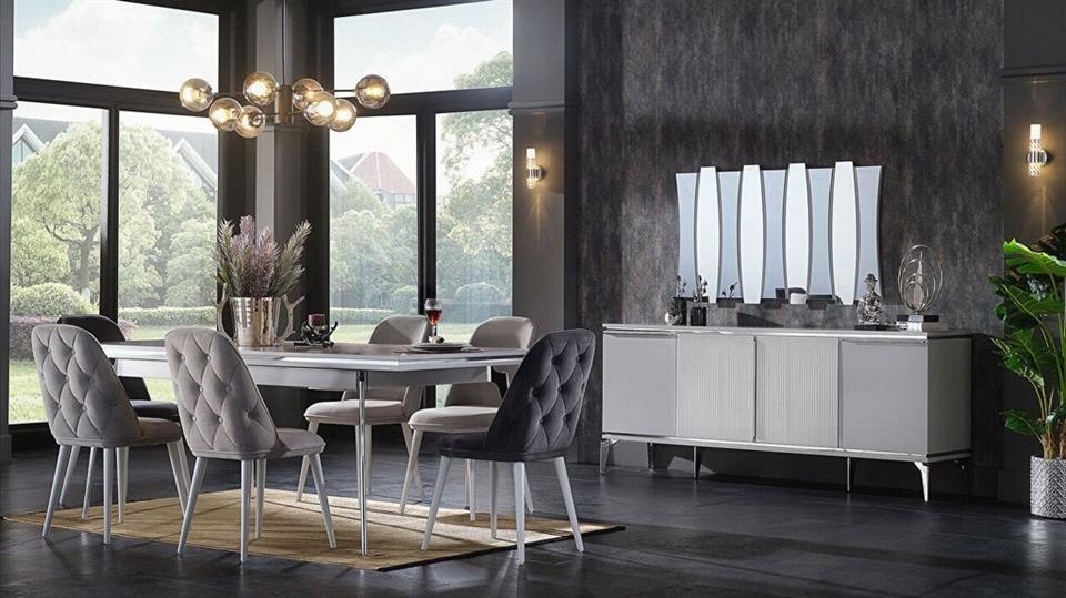 Loretto Sandalye 6321 2 li Antrasit