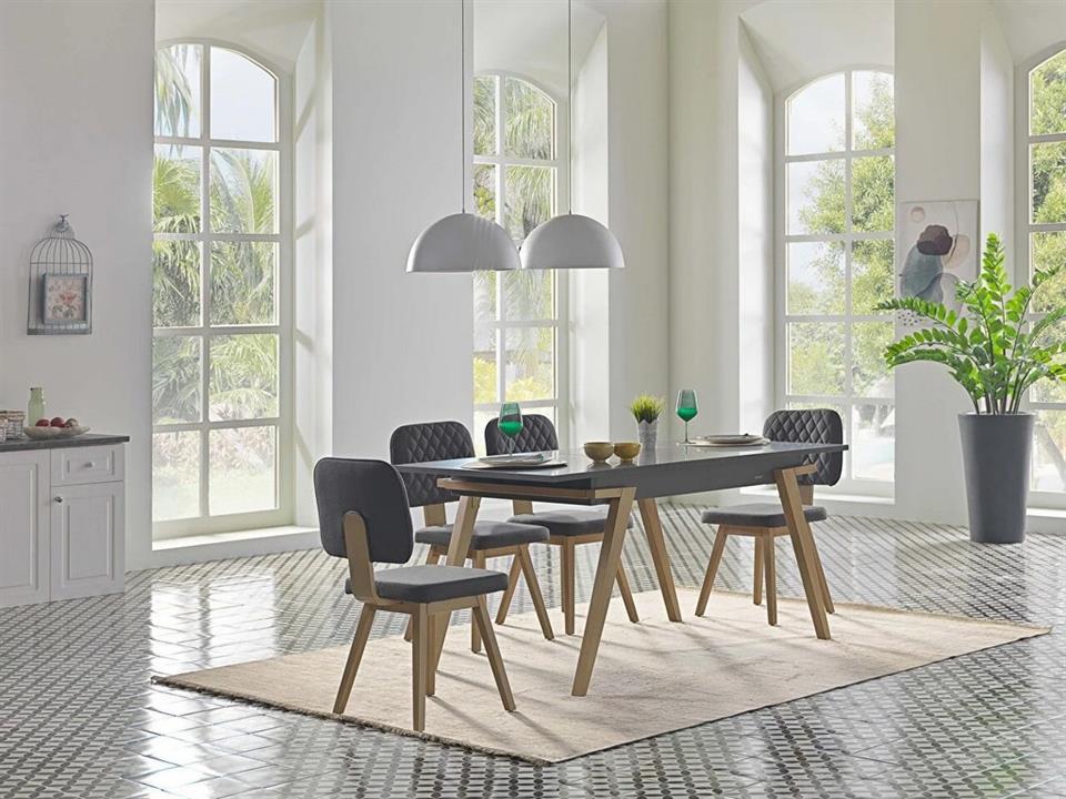 Norm Sandalye 6312 2 li Antrasit