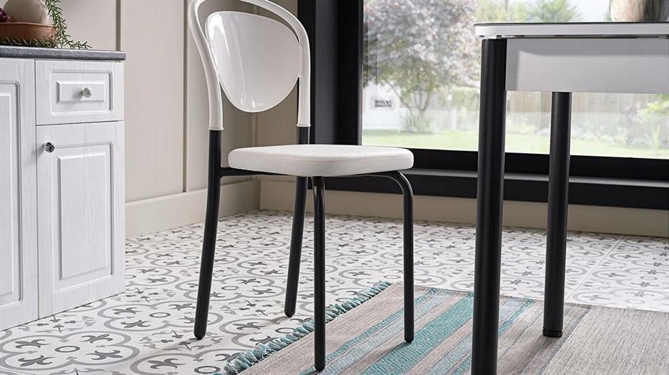 Rento Sandalye 6184 2 li Beyaz