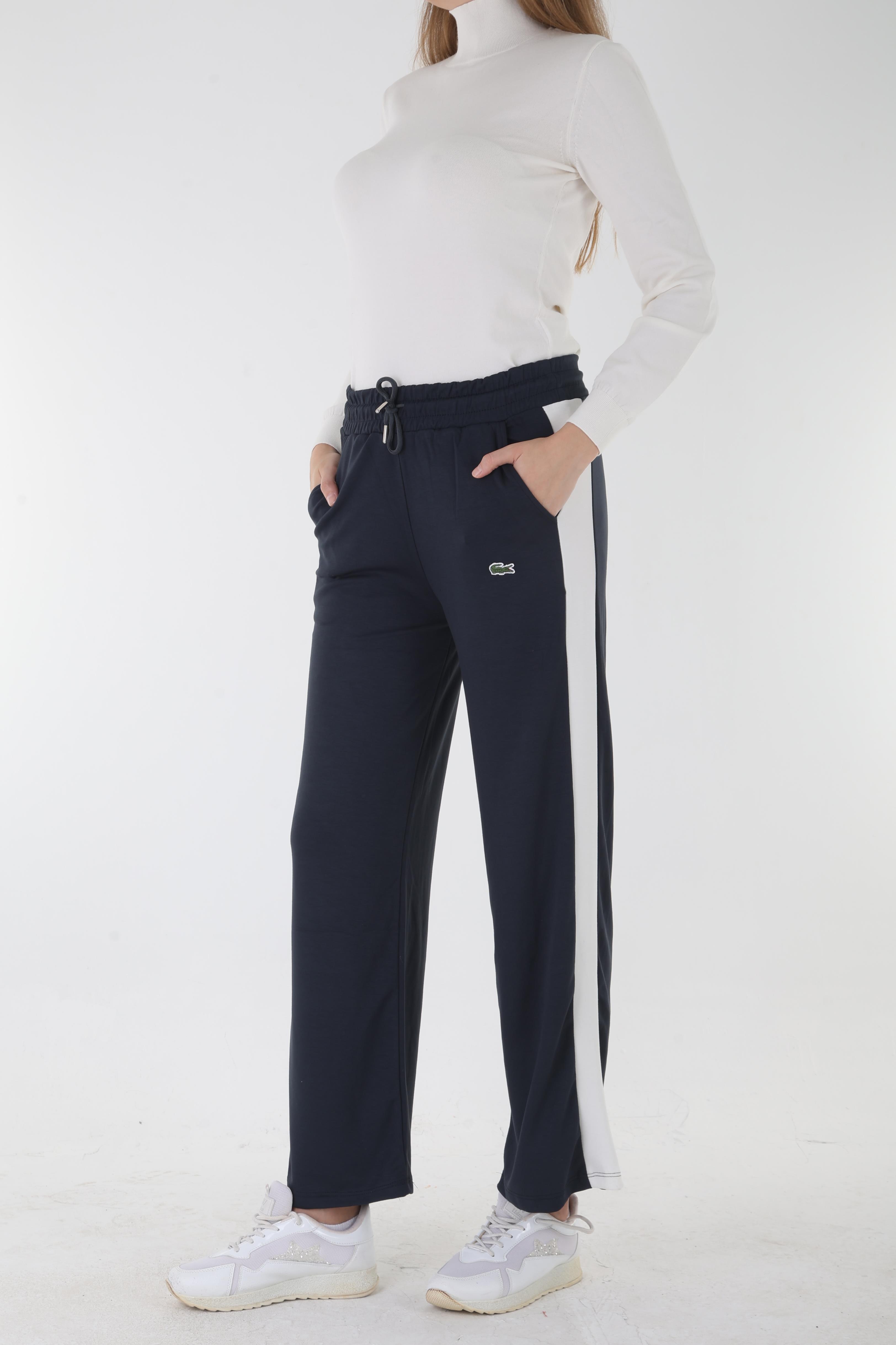 Lc Şeritli Gri Sweatpant