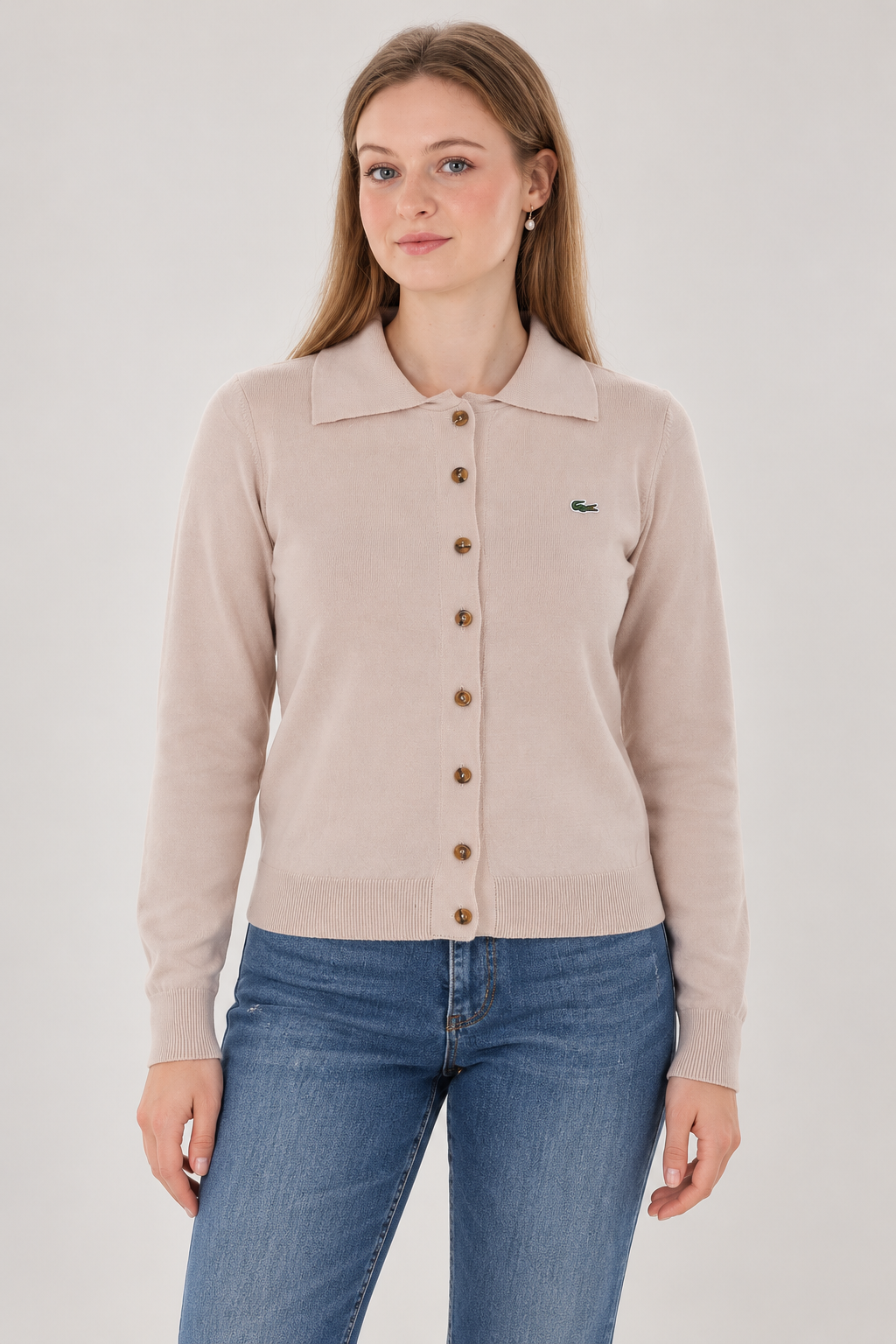 Lc Polo Yaka Bej Hırka