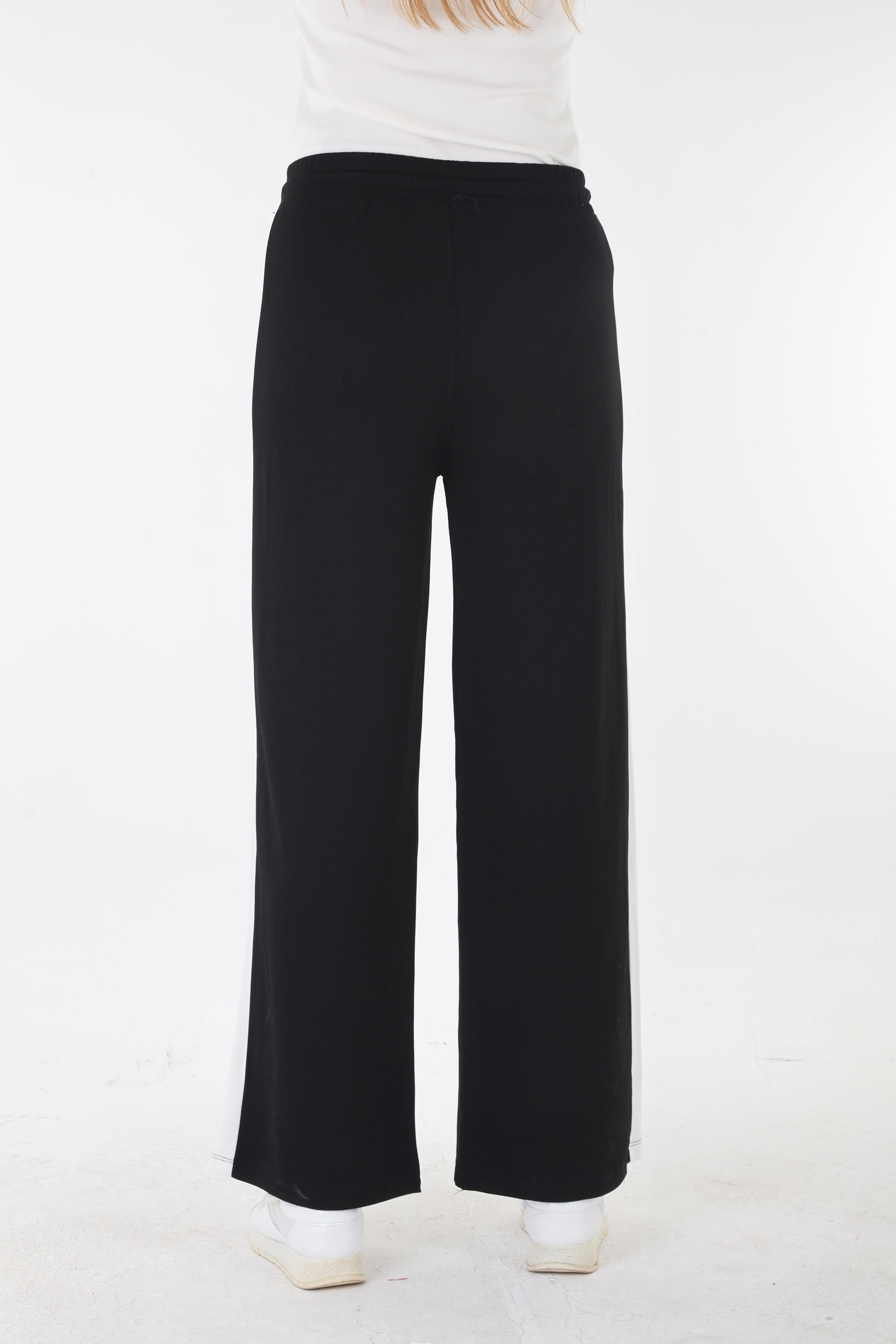 Lc Şeritli Siyah Sweatpant