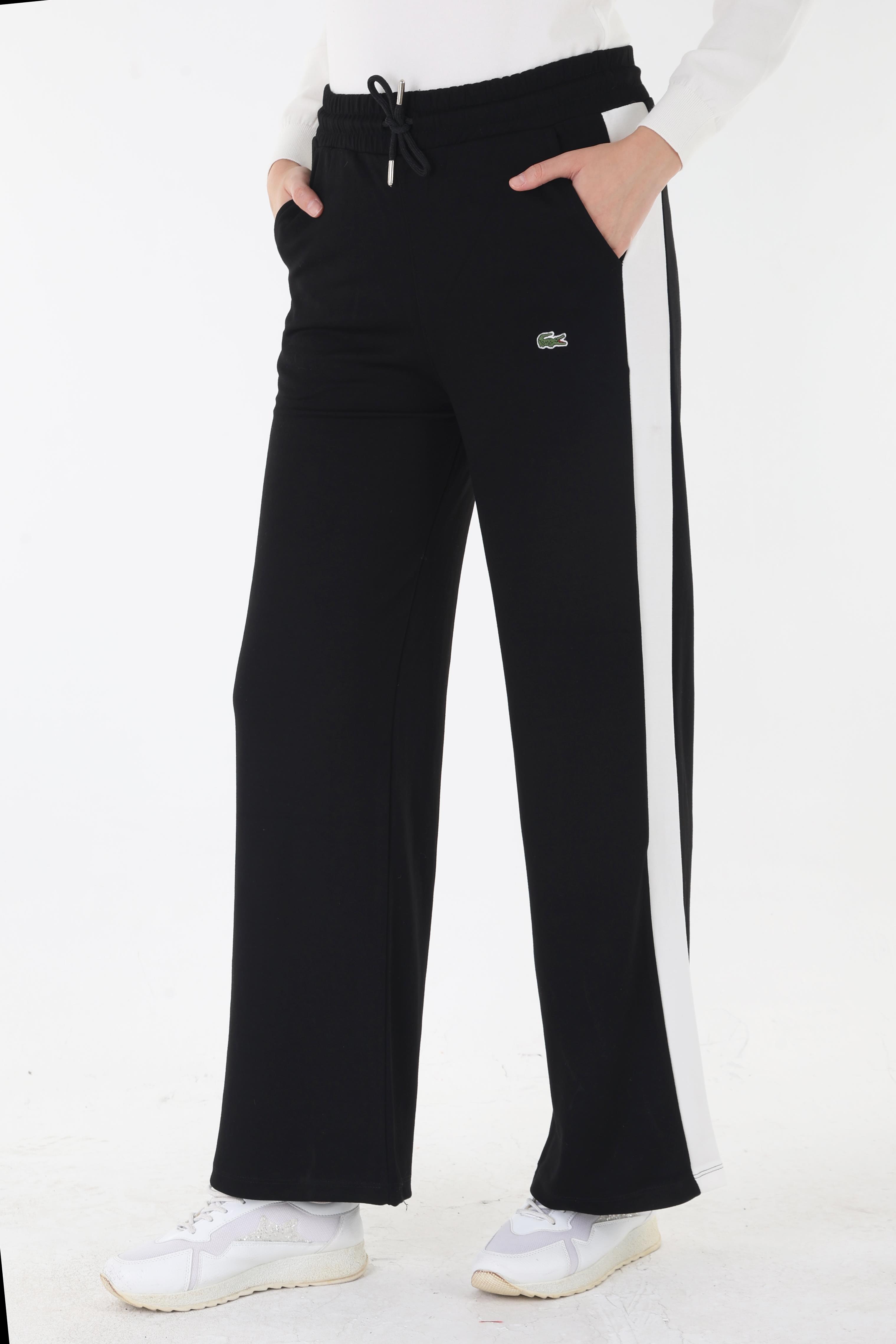 Lc Şeritli Siyah Sweatpant