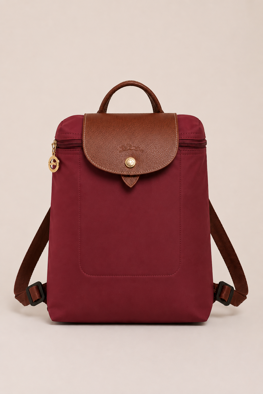 Longchamp Bordo Sırt Çantası
