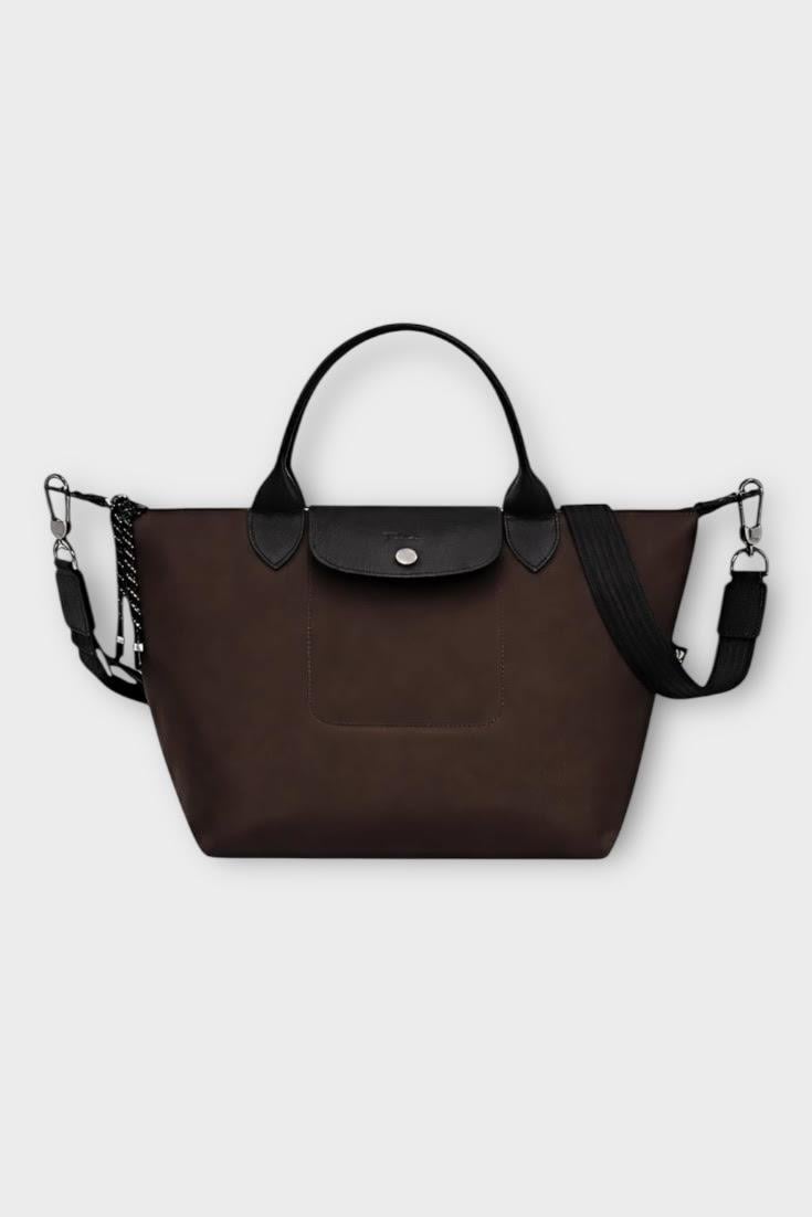 Longchamp Energy Medium Acı Kahve Çanta