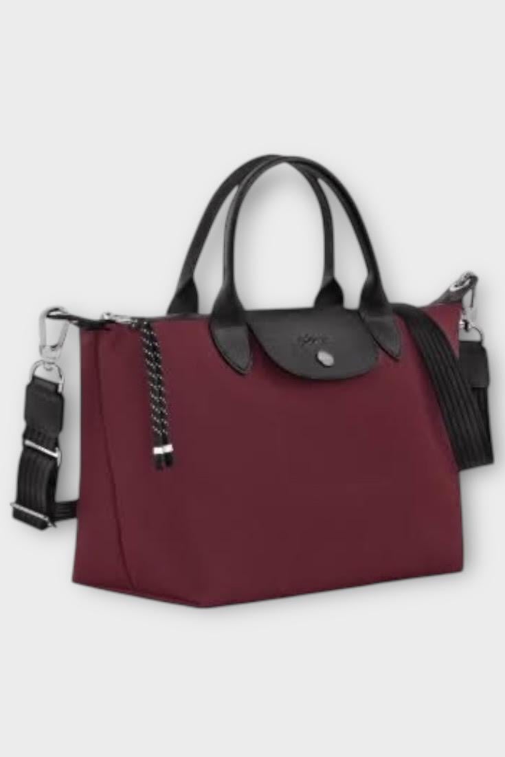 Longchamp Energy Medium Bordo Çanta