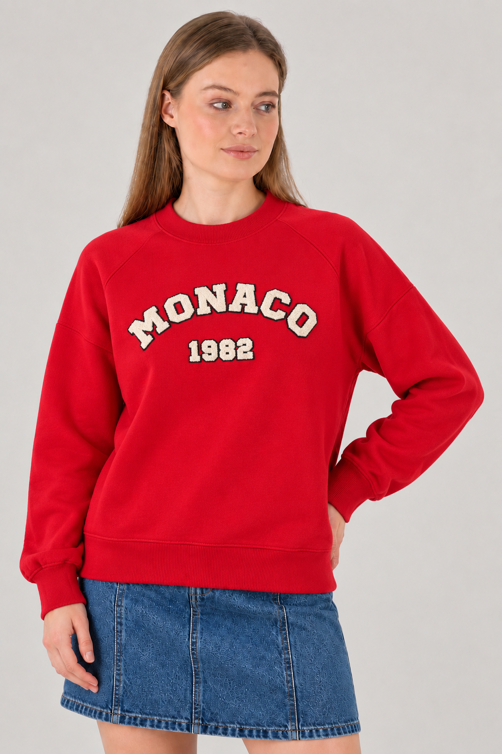 Mv Kırmızı  1982 Sweatshirt