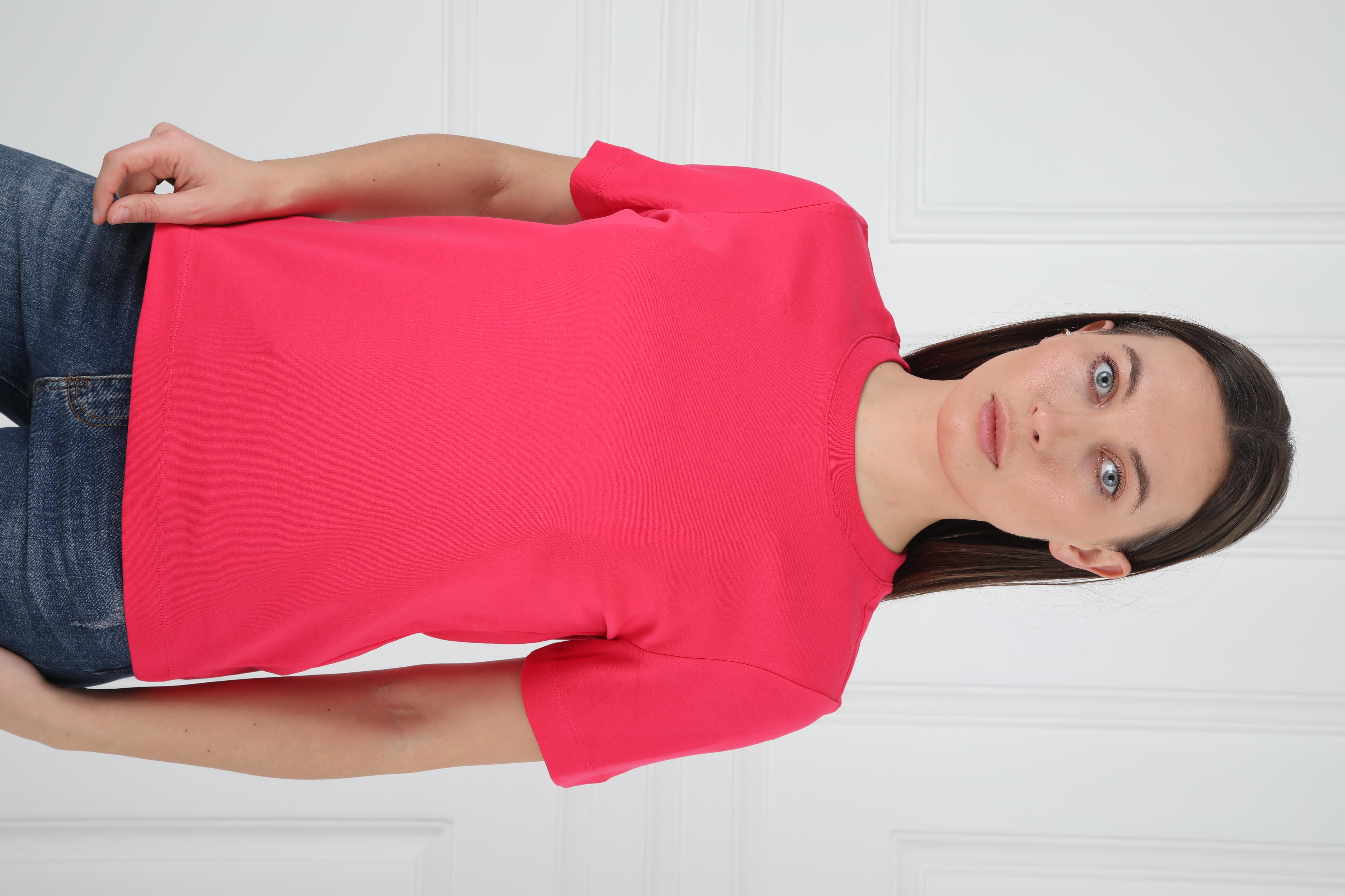 Rsrvd Pembe Basic Tişört