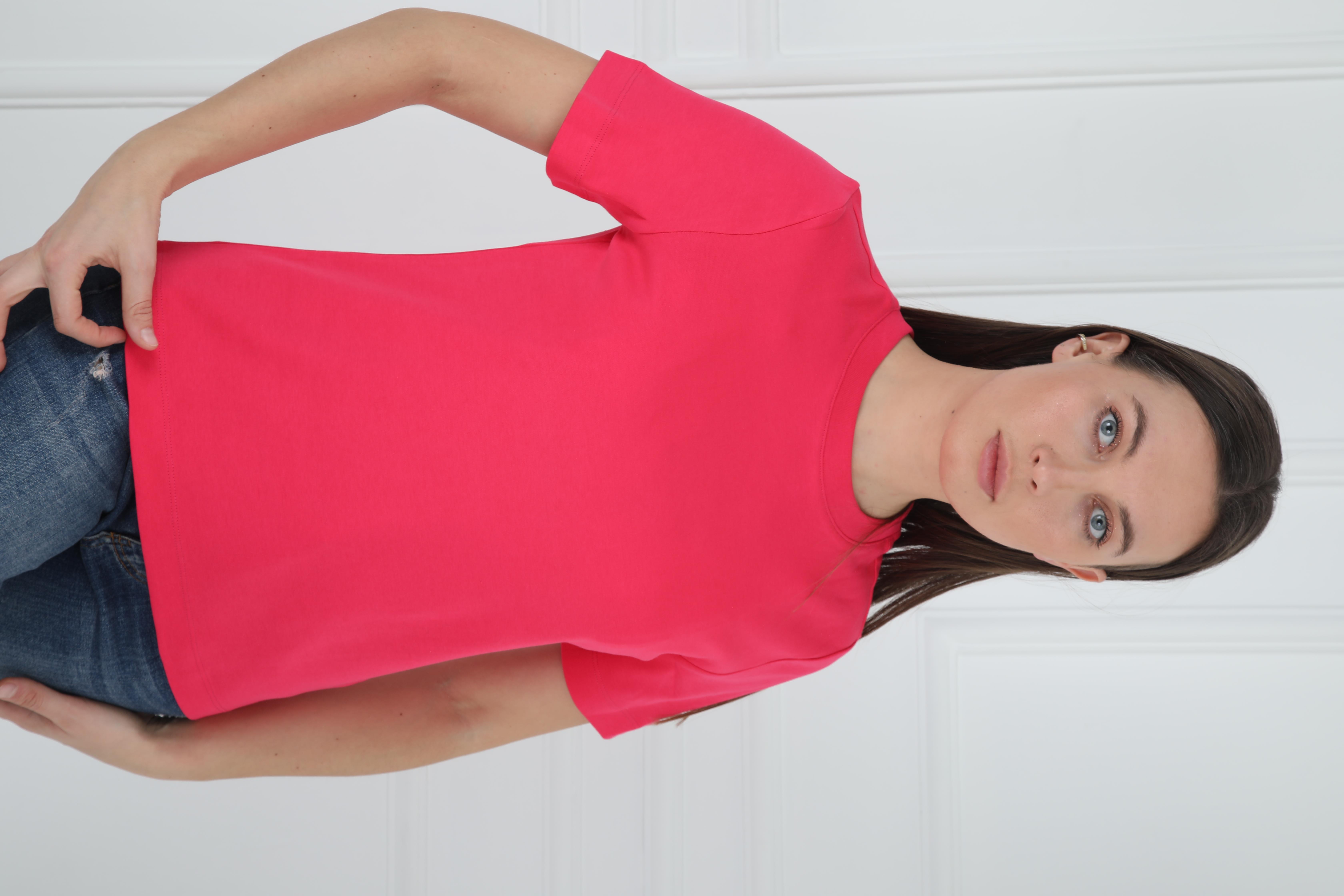 Rsrvd Pembe Basic Tişört