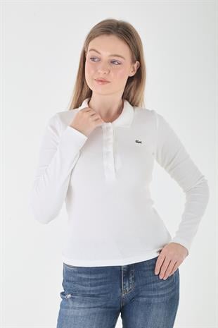 Lc Kaşkorse Polo Yaka Beyaz Tişört