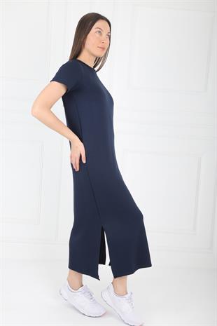 LC Lacivert Elbise