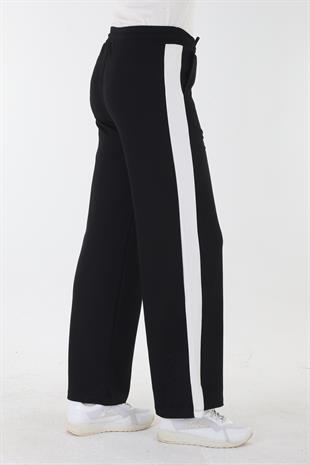 Lc Şeritli Siyah Sweatpant